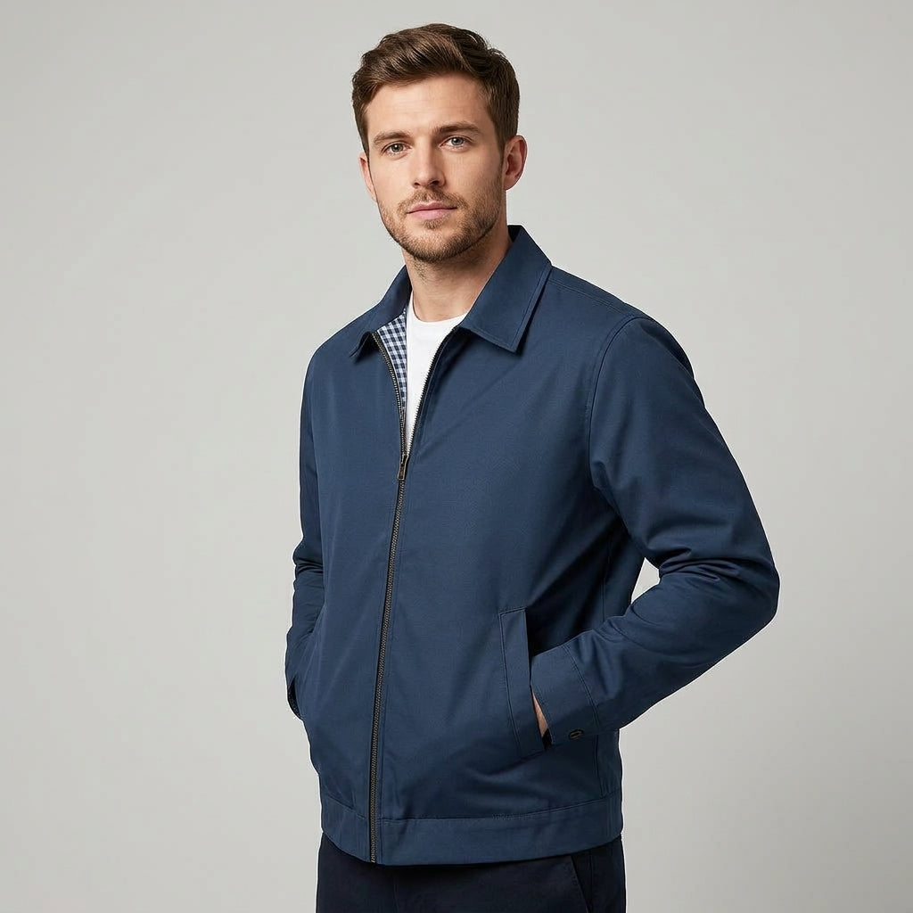 Veste Doublée Homme Coupe Ajustée Polyvalente