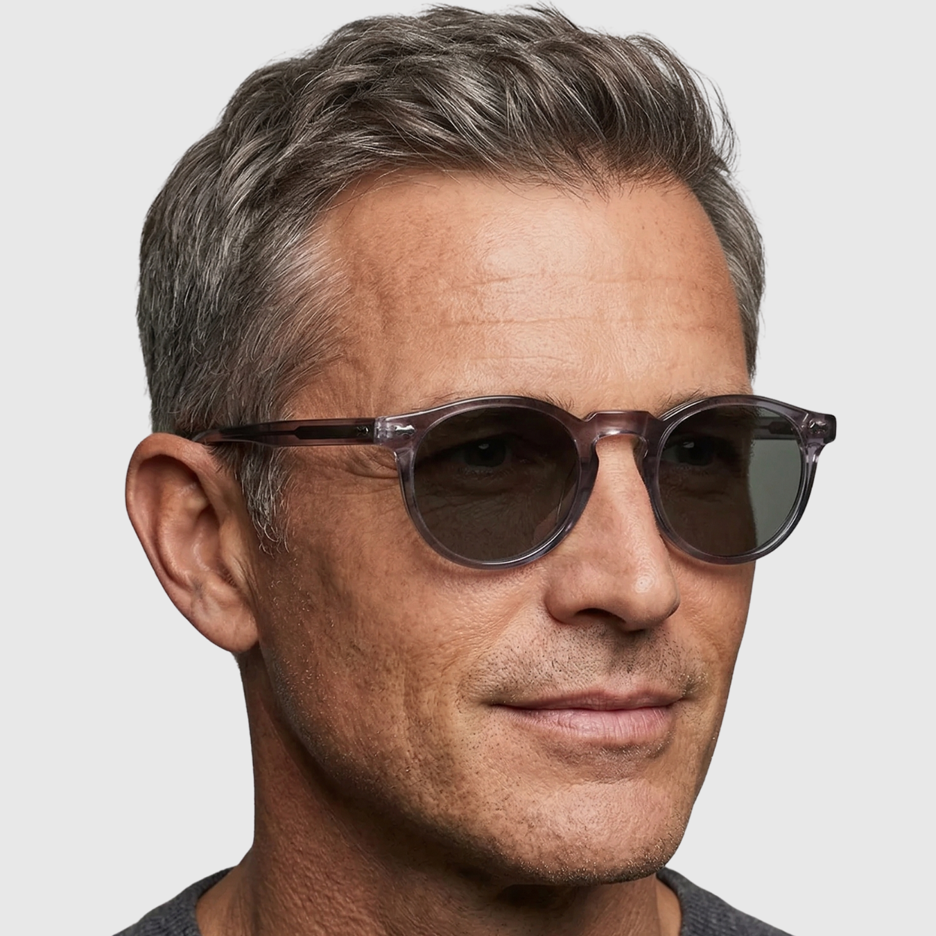 Lunettes de soleil homme femme monture carrée style classique protection UV