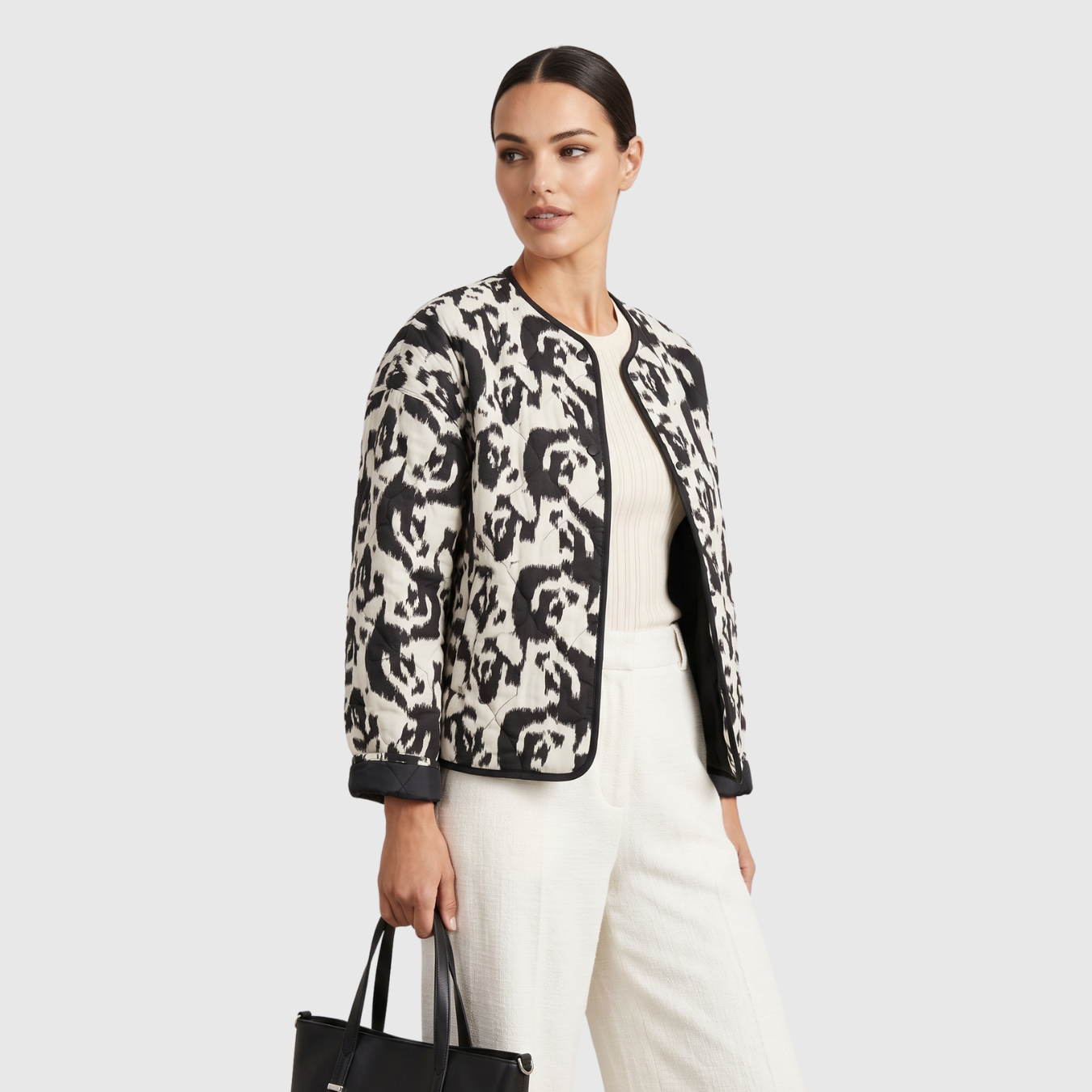 Veste femme sequins coupe courte style habillé