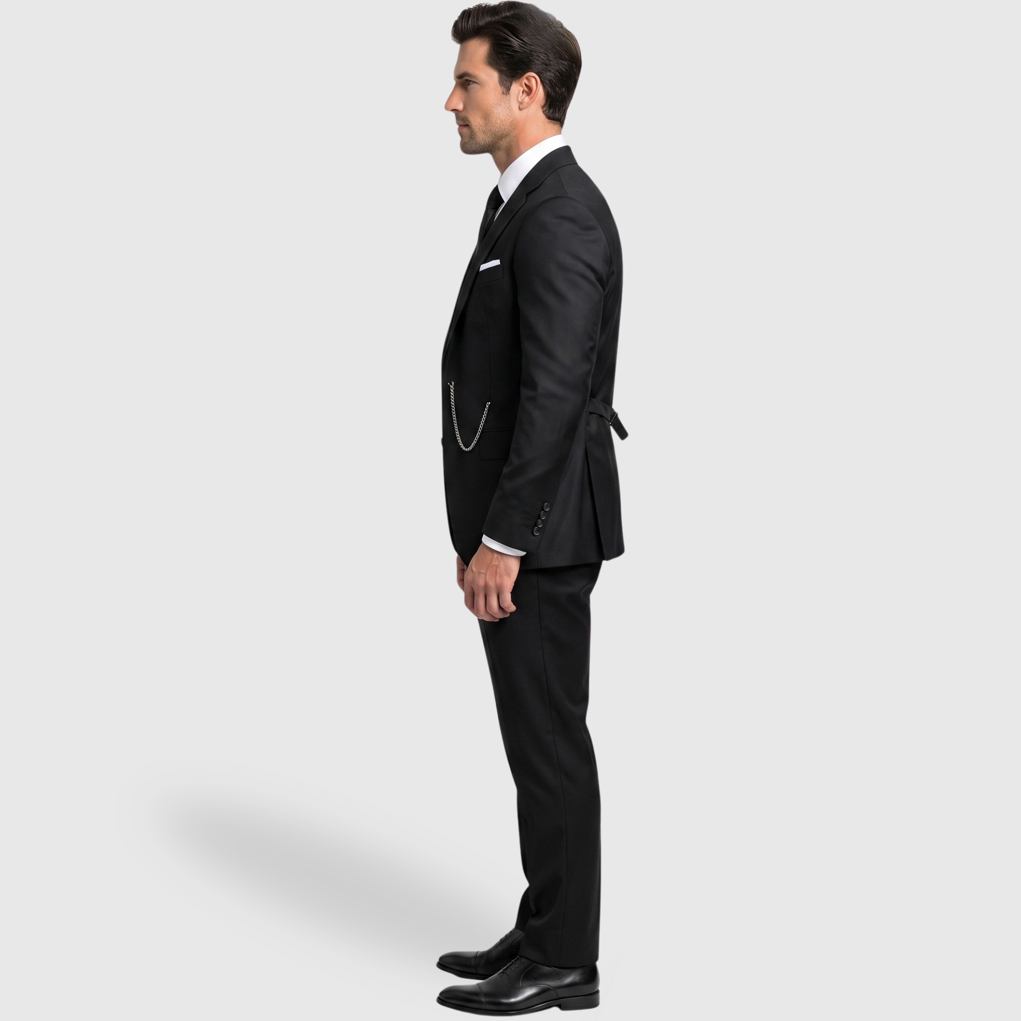 Costume homme 3 pièces coupe slim pour mariage et cérémonie
