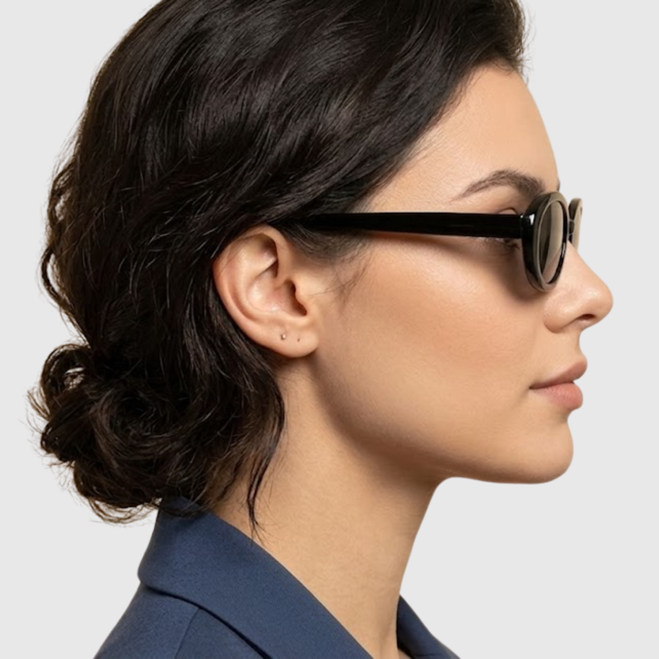 Lunettes de soleil femme protection UV monture large style oversize