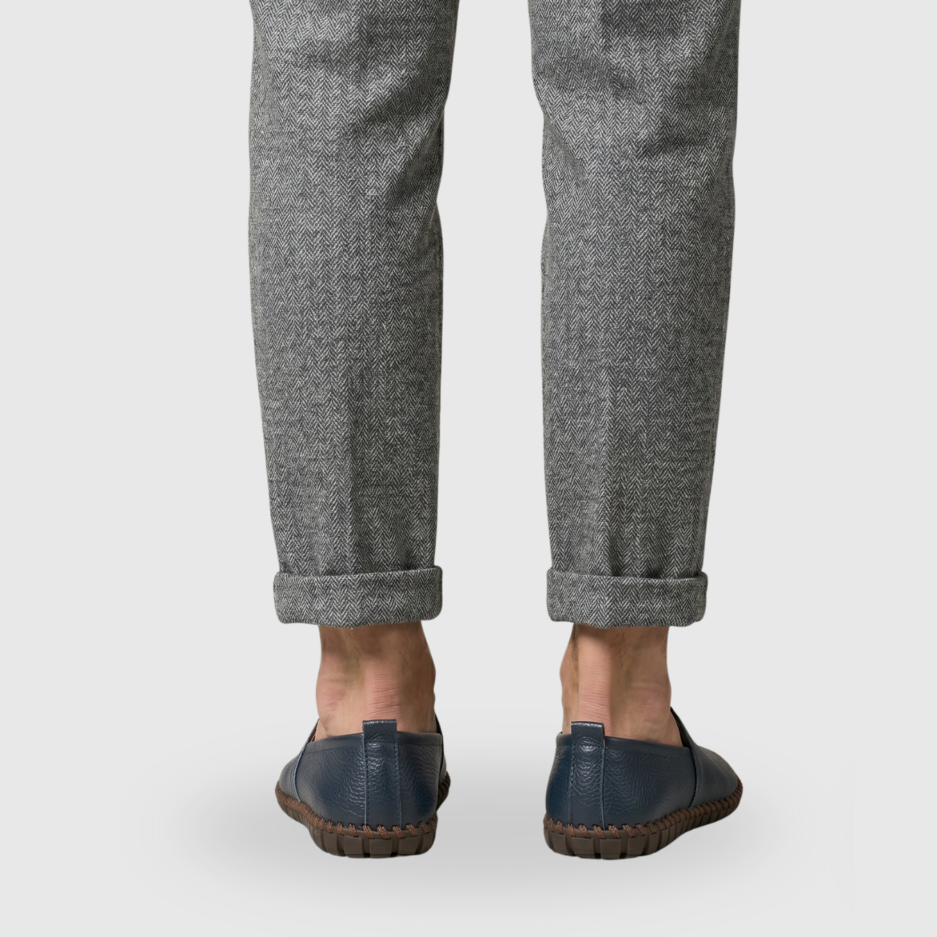 Mocassins homme similicuir sans lacets semelle souple style casual