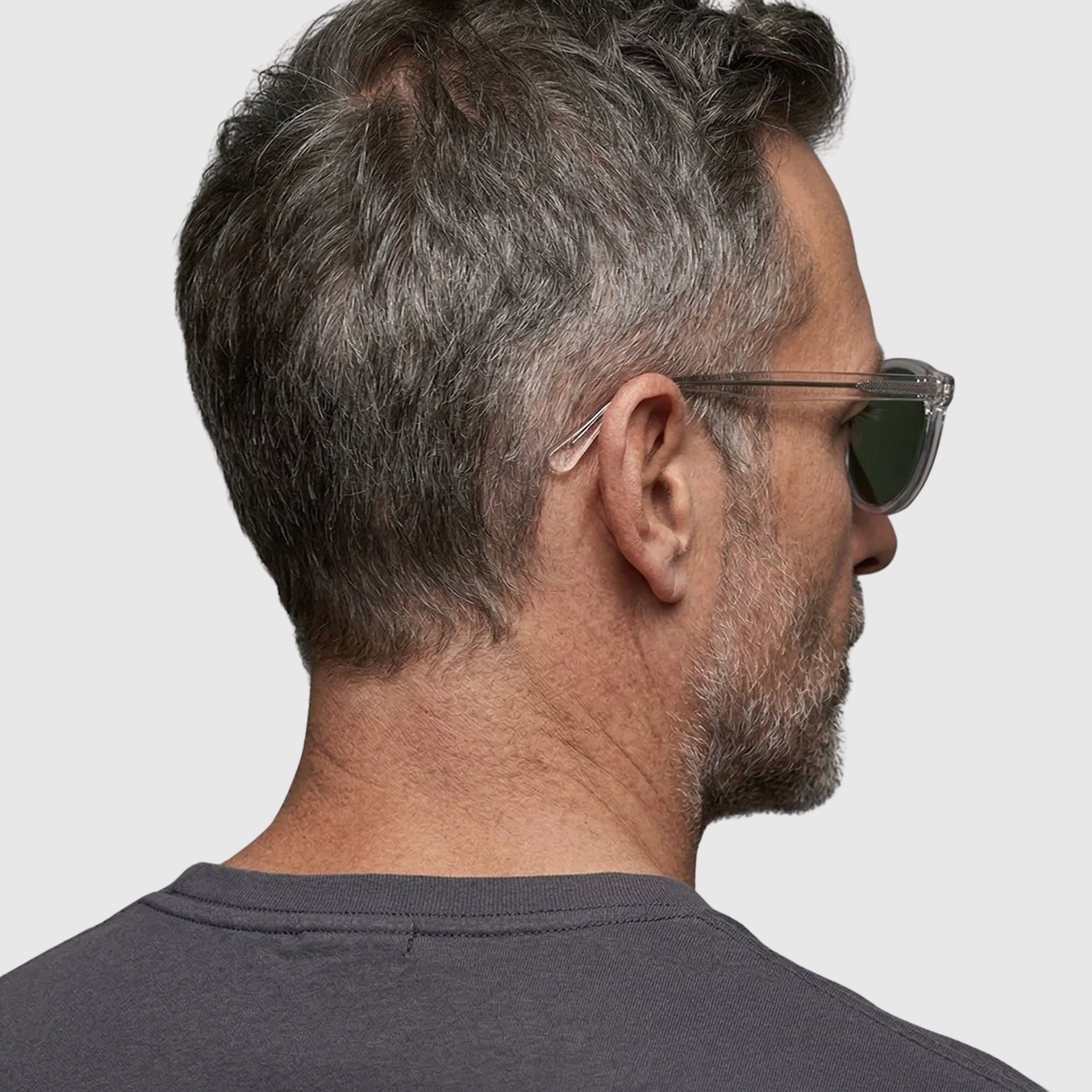 Lunettes de soleil pour homme avec monture ronde et classique, protection UV400