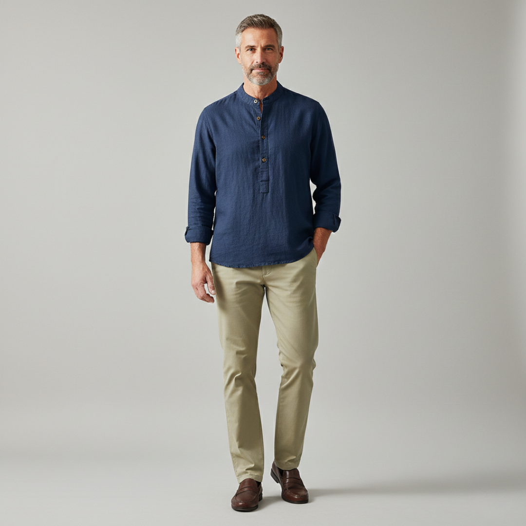 Chemise à col décontracté Kairo