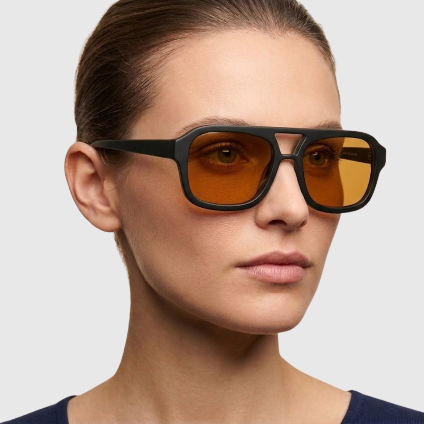 Lunettes de soleil femme protection UV monture épaisse style oversized tendance