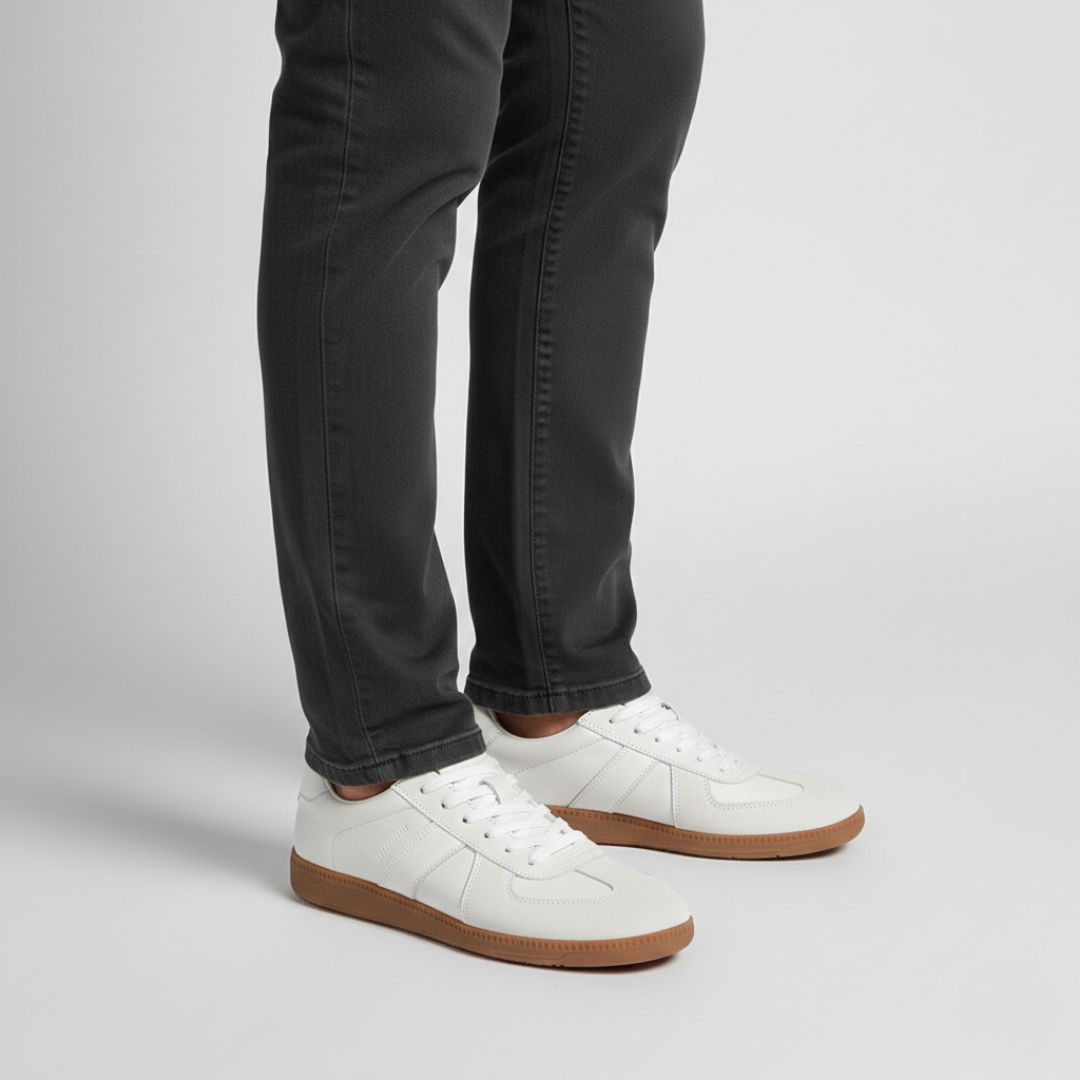 Baskets Racer en daim