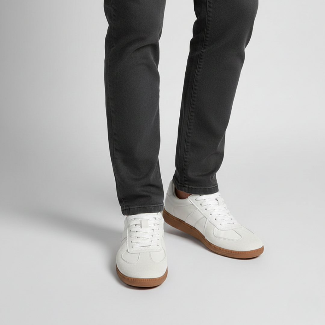 Baskets Racer en daim