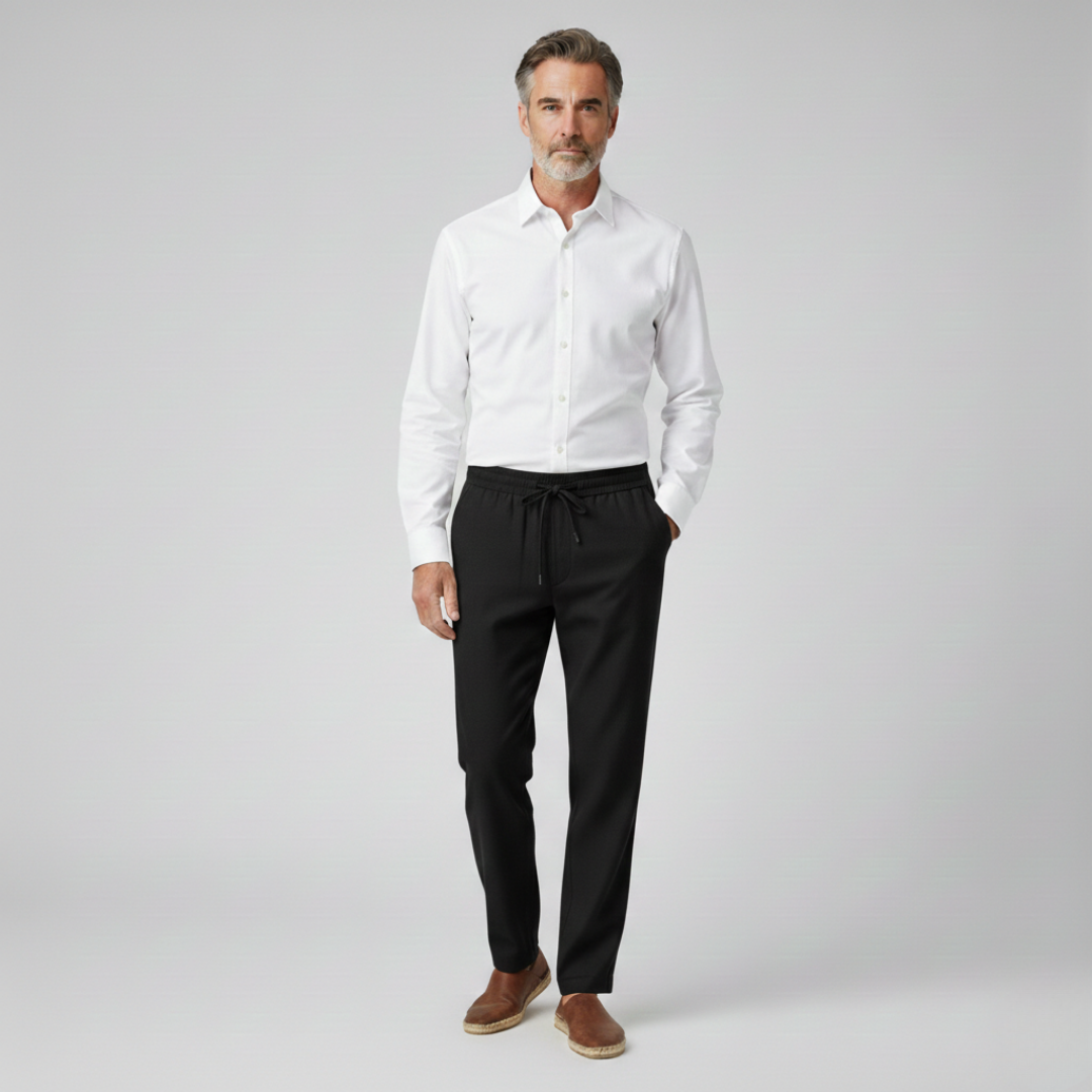 Pantalon court en lin Haru