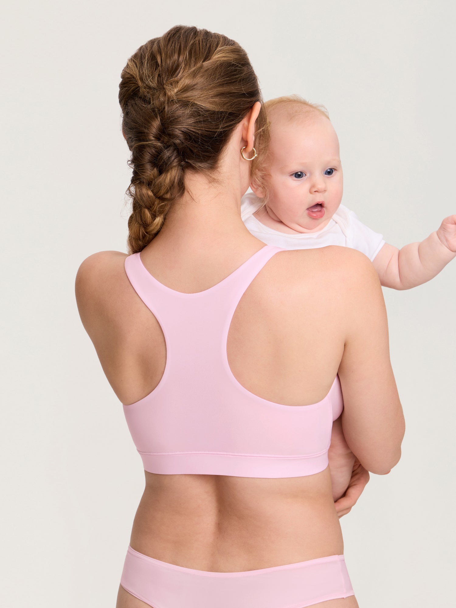 Soutien-Gorge Allaitement Croisé Dos Nageur Sans Armature