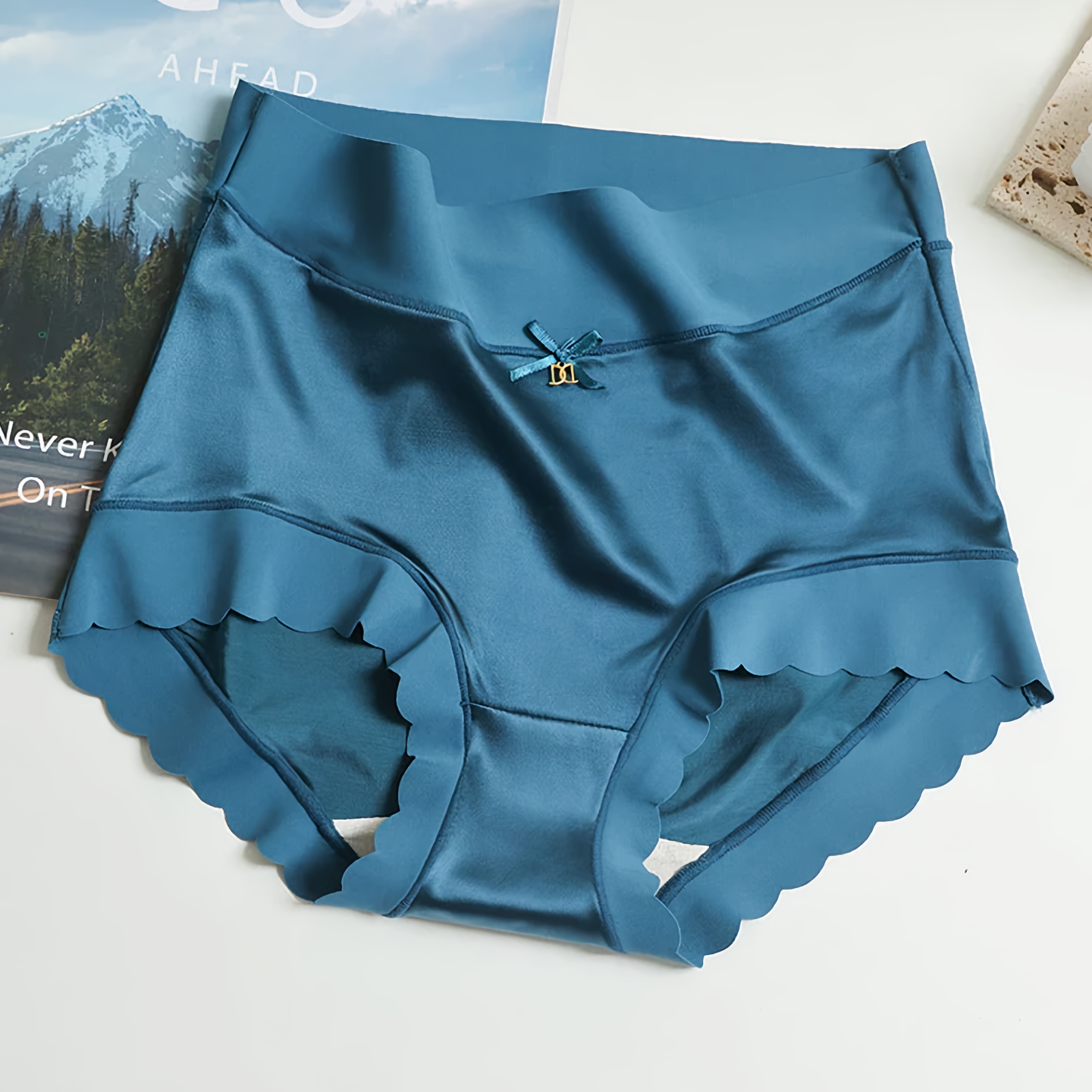 Lot 5 culottes femme satin sans coutures coupe régulière