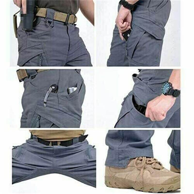 Pantalon cargo homme imperméable tactique outdoor