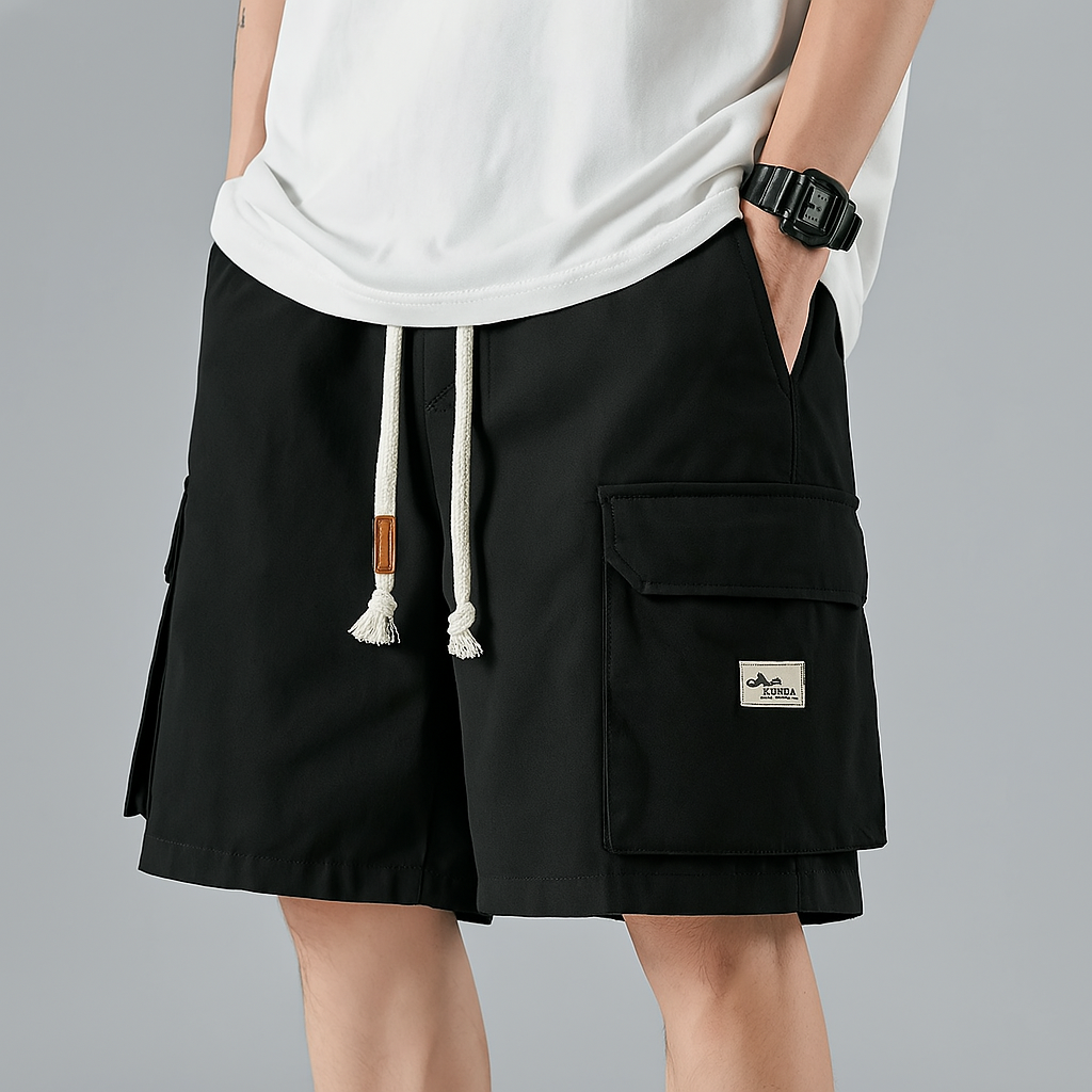Short cargo homme utilitaire streetwear style urbain