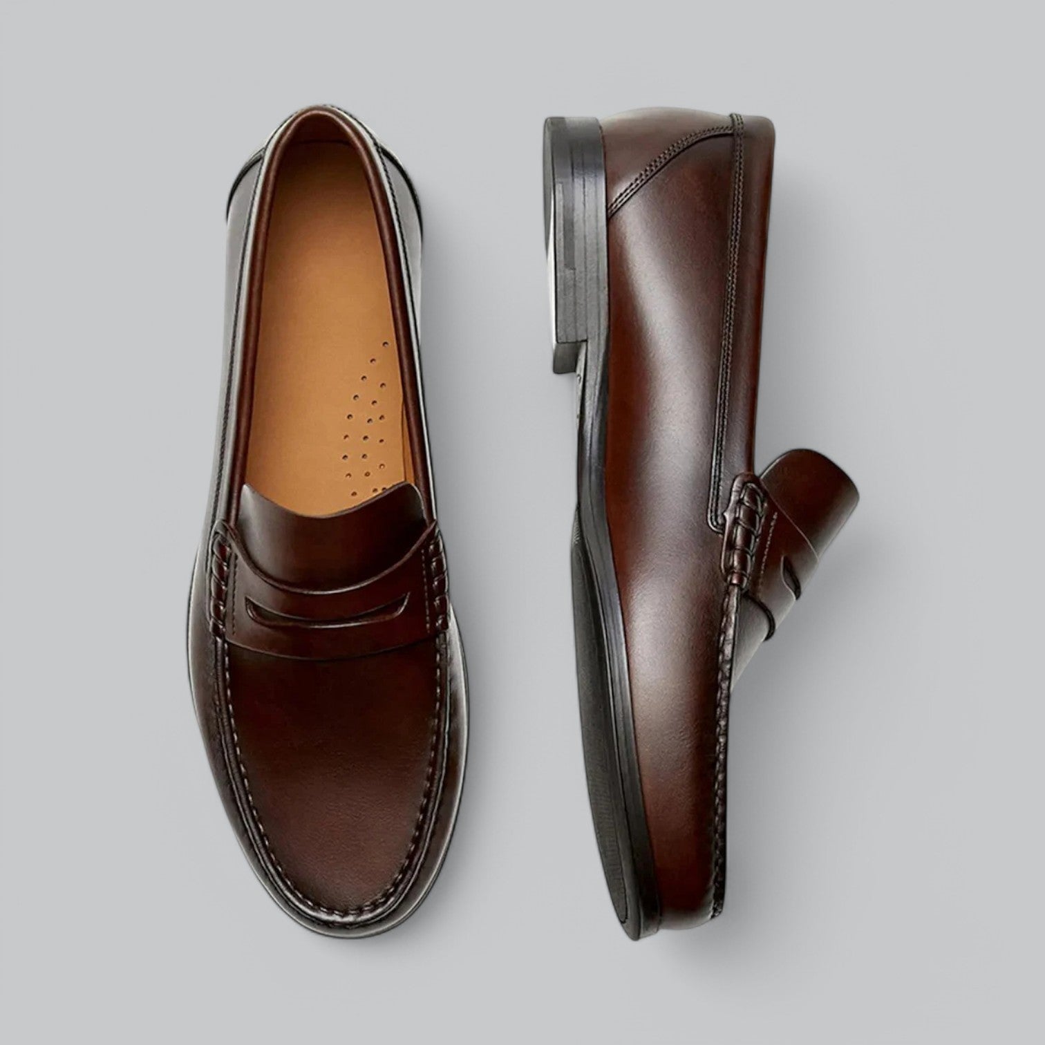 Mocassins homme en cuir artisanal élégants
