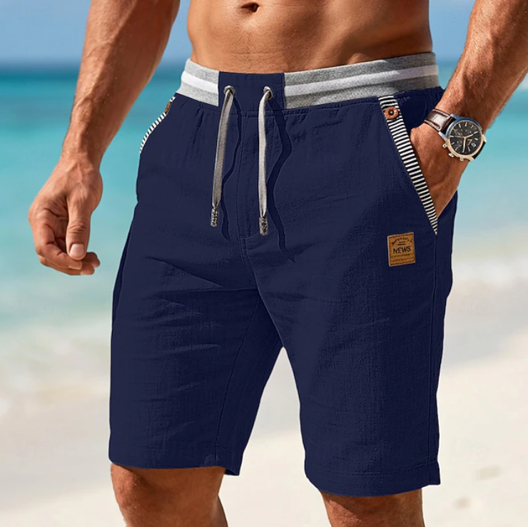 Short Homme Respirant Élégant Casual Été