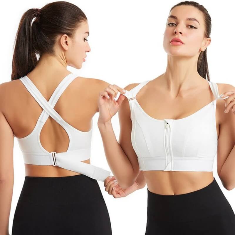 Brassière sport femme polyester bretelles réglables