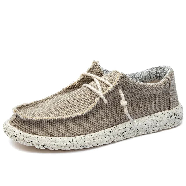 Chaussures Homme Slip-On Tissu Souple Légères Confort Casual
