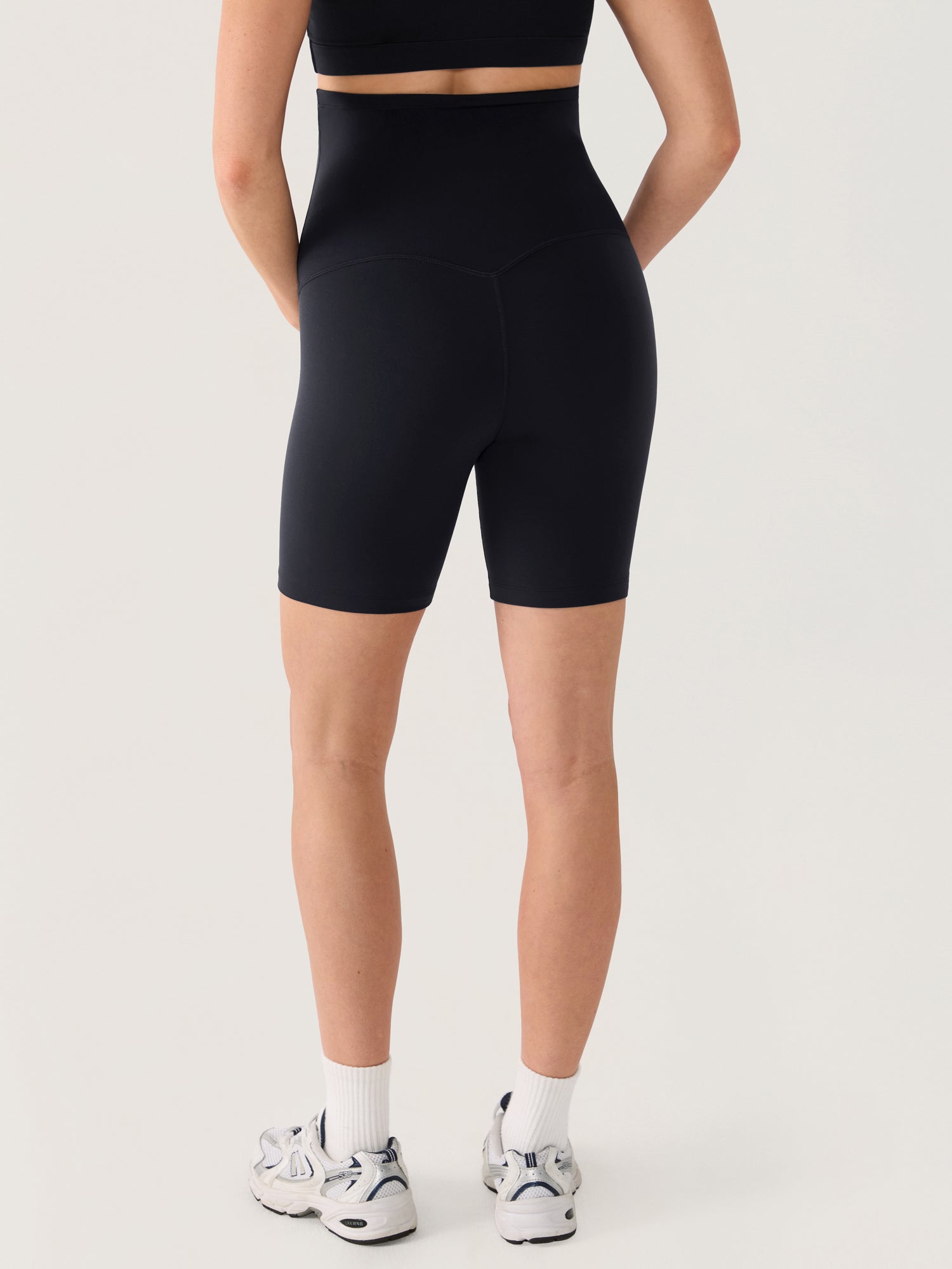 Short Maternité Femme Sans Couture Avant Taille Haute