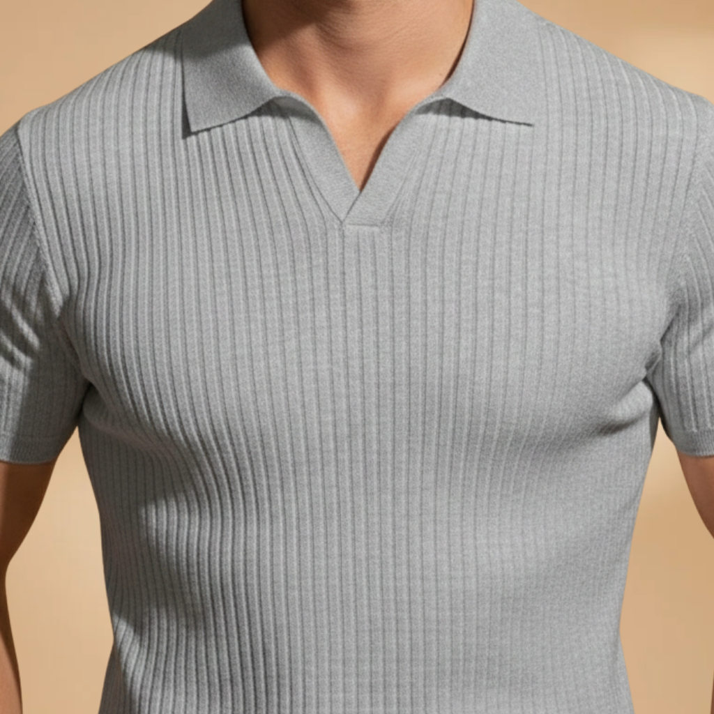 Haut polo homme | vêtement coupe slim travail
