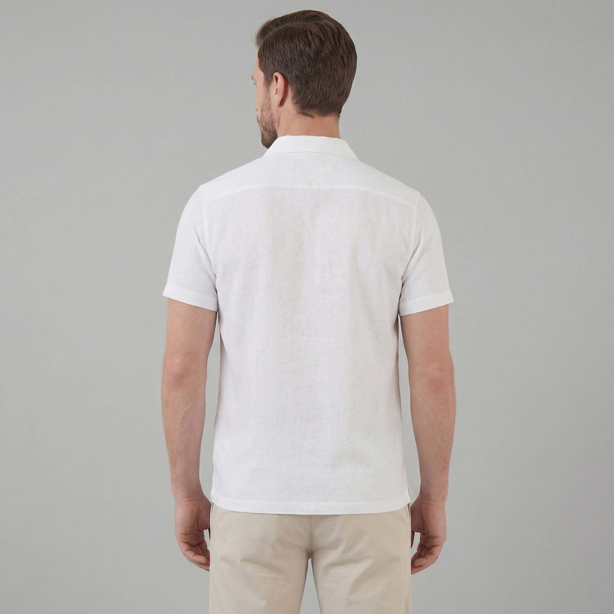 Haut polo été | vêtement maille fluide