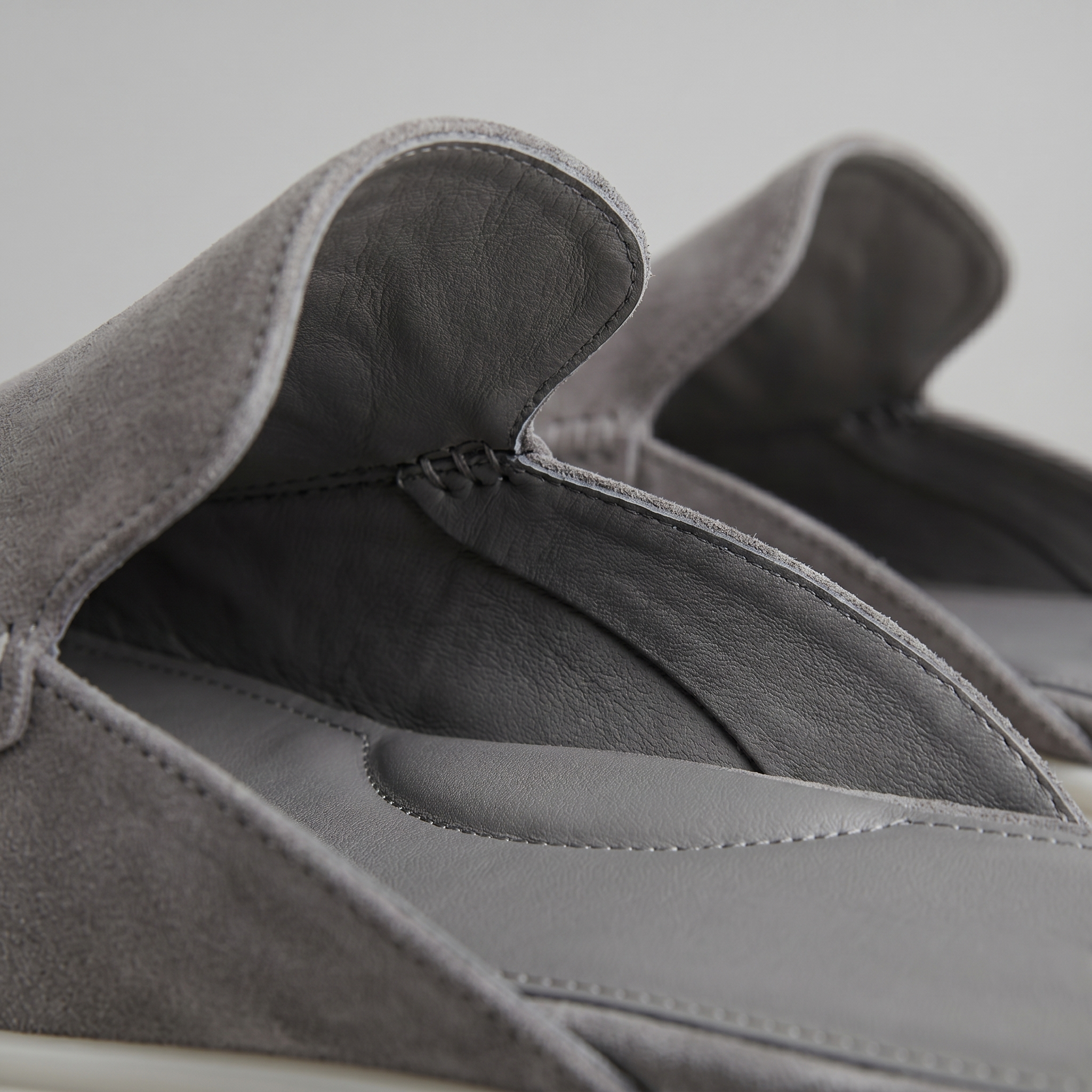 Chaussures mules homme | daim destalonné quotidien