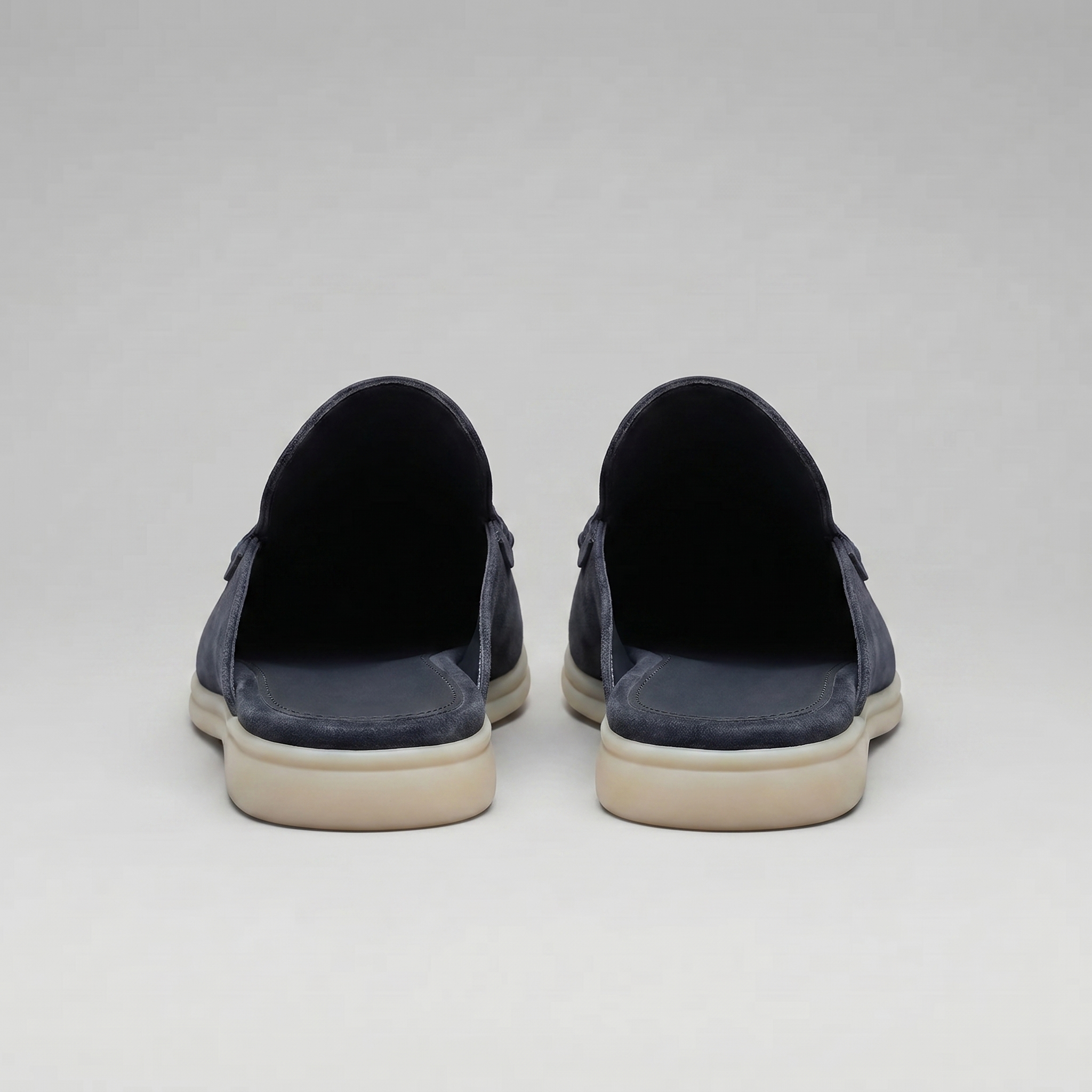 Chaussures mules homme | daim destalonné quotidien