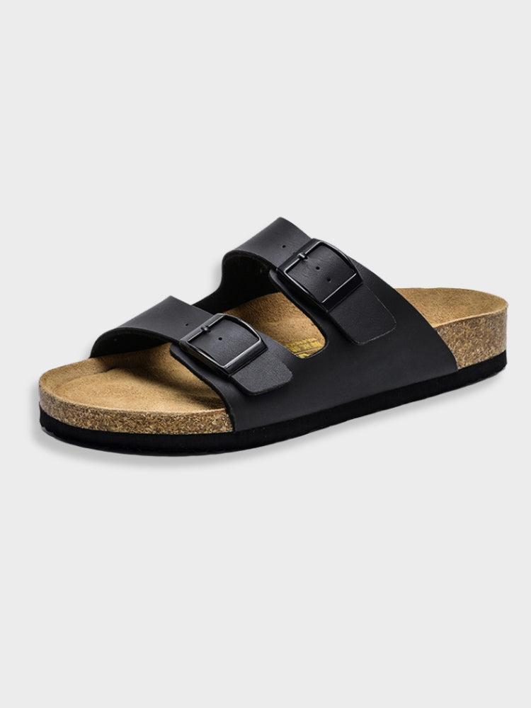 Chaussures d'été homme — nu-pieds ergonomiques à boucles de loisirs