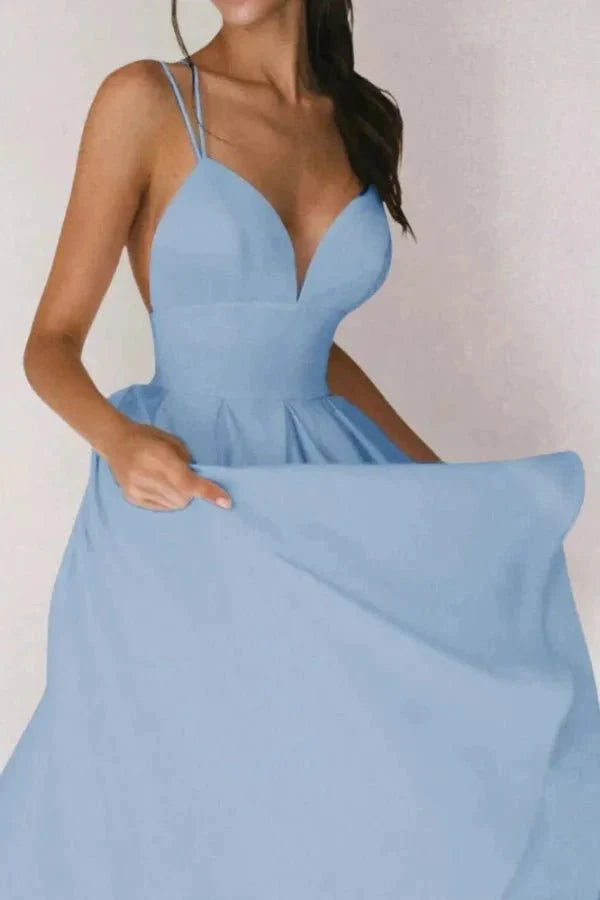 Robe femme col V encolure dégagée coupe élégante