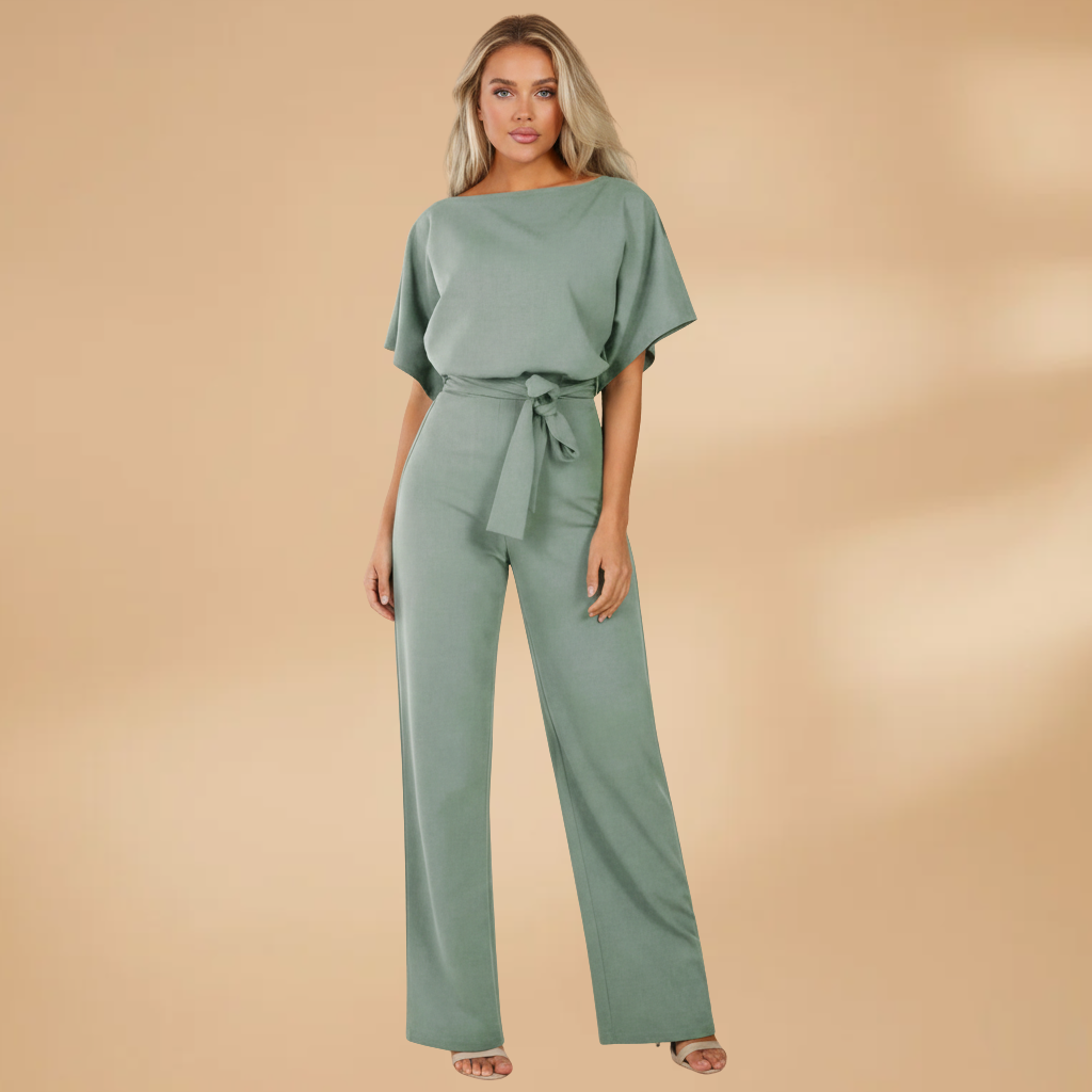 Combinaison d'été pour femme - tenue ample à jambes larges et lanière | vacances