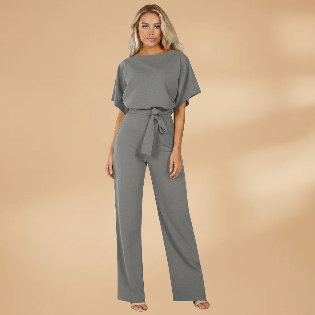 Combinaison d'été pour femme - tenue ample à jambes larges et lanière | vacances