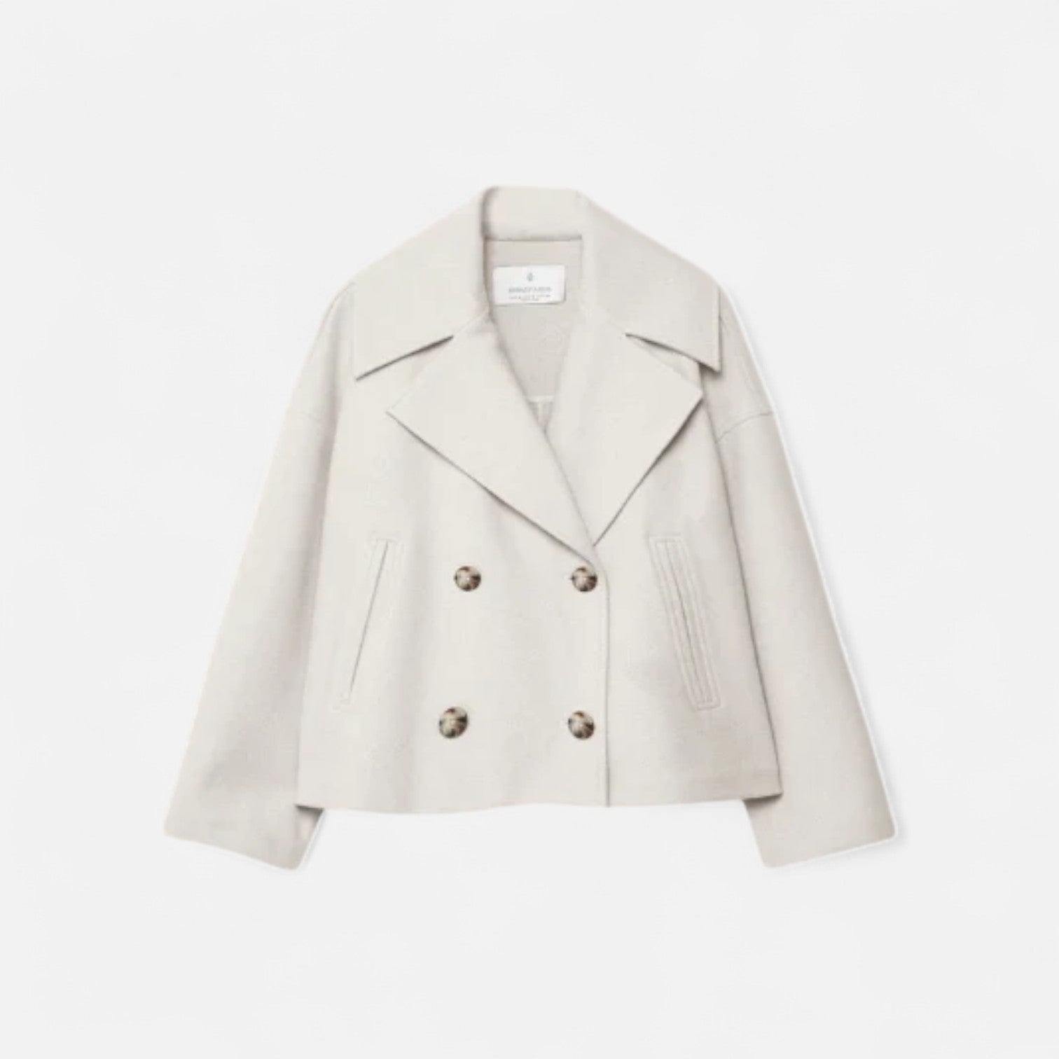 Blazer femme coupe structurée minimaliste veste tailleur moderne