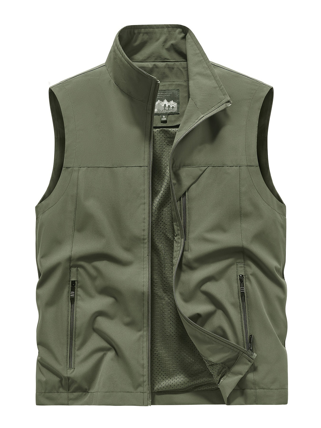 Gilet softshell homme sans manches coupe-vent léger