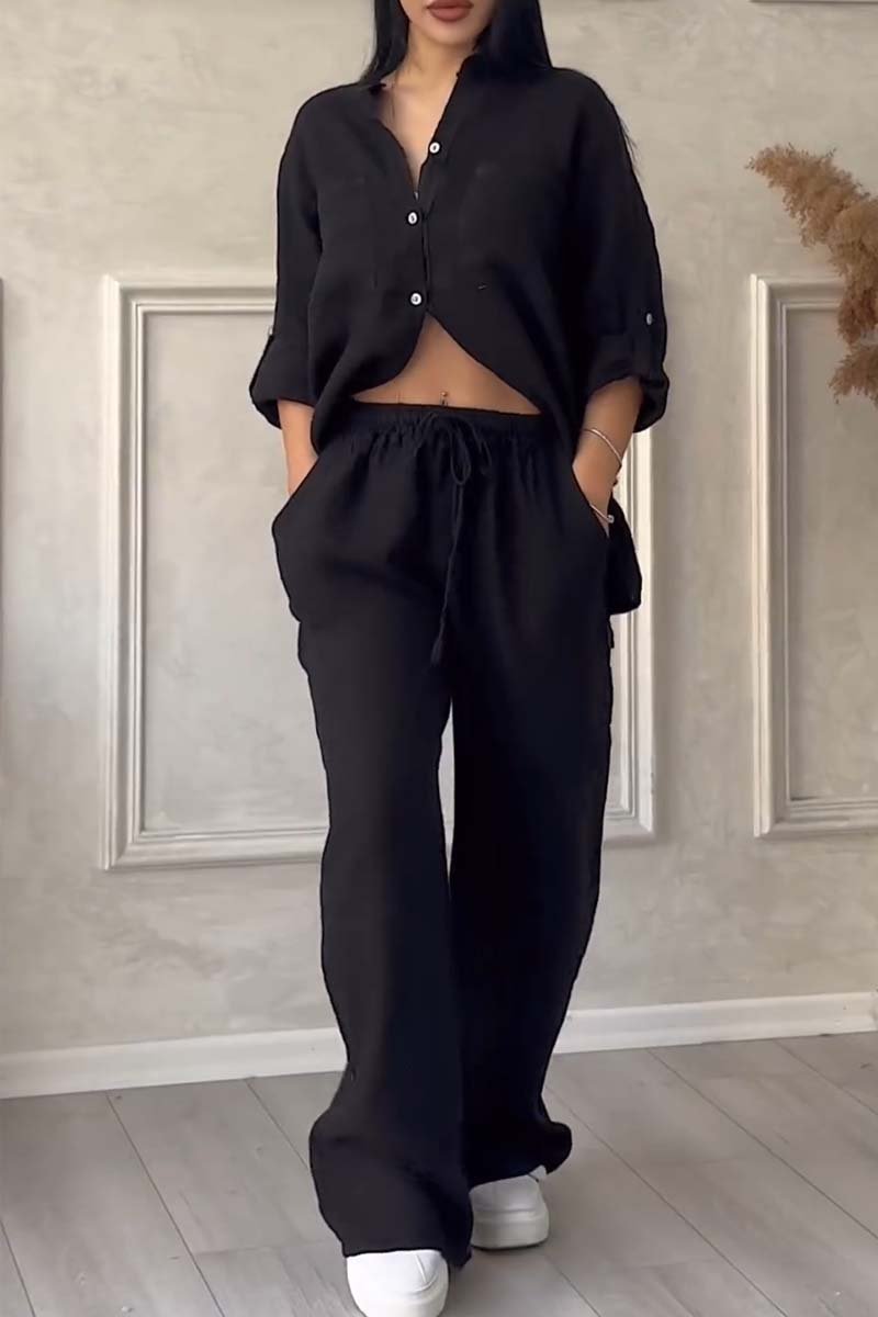 Ensemble femme élégant confortable polyvalent quotidien
