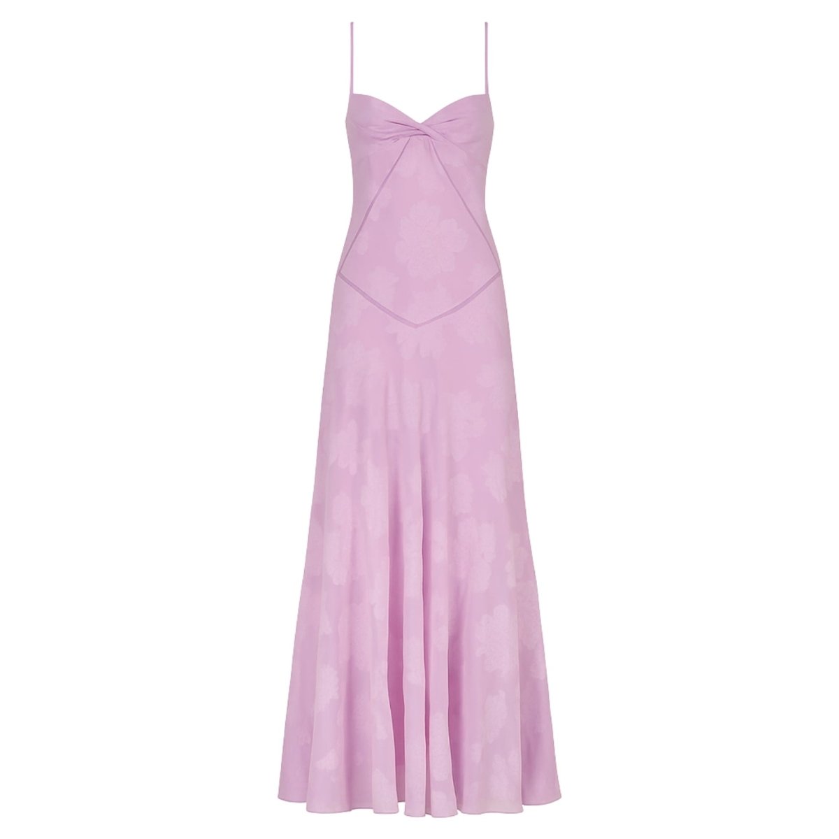 Robe Maxi Femme Corset Jacquard Floral Dos Lacets Soirée