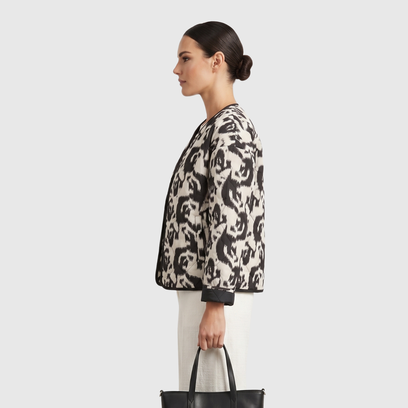 Veste femme sequins coupe courte style habillé