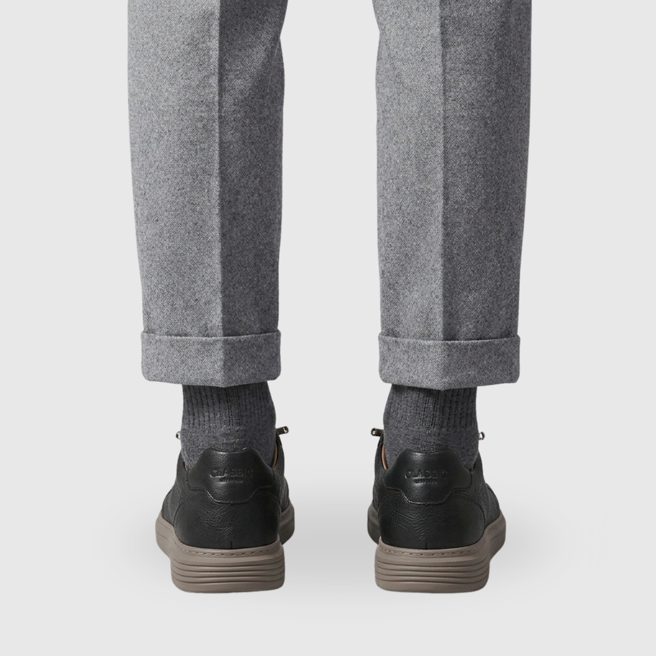 Baskets cuir homme à lacets style Oxford