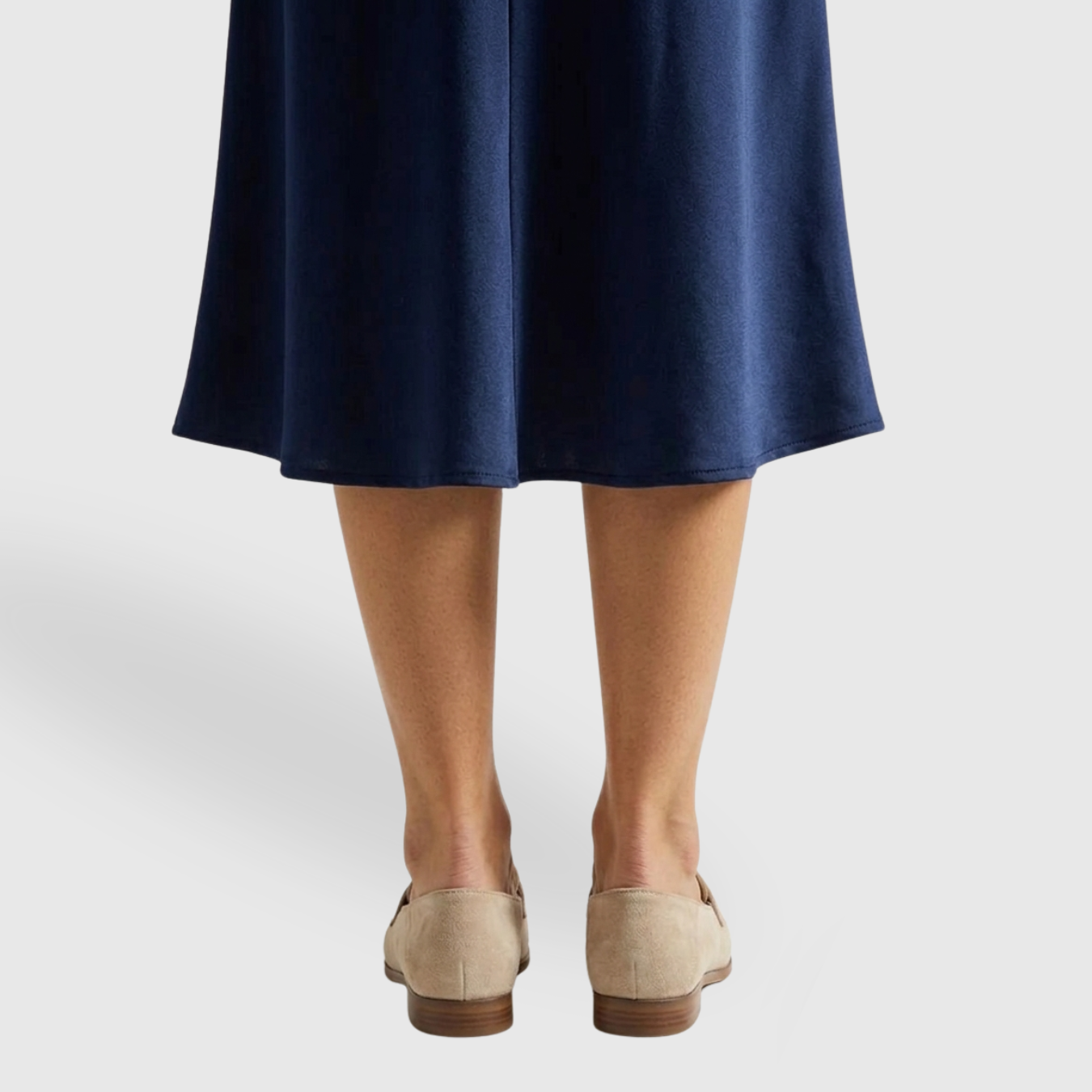 Mocassins femme en suédine à mors métallique