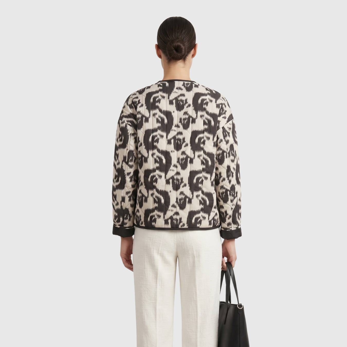 Veste femme sequins coupe courte style habillé