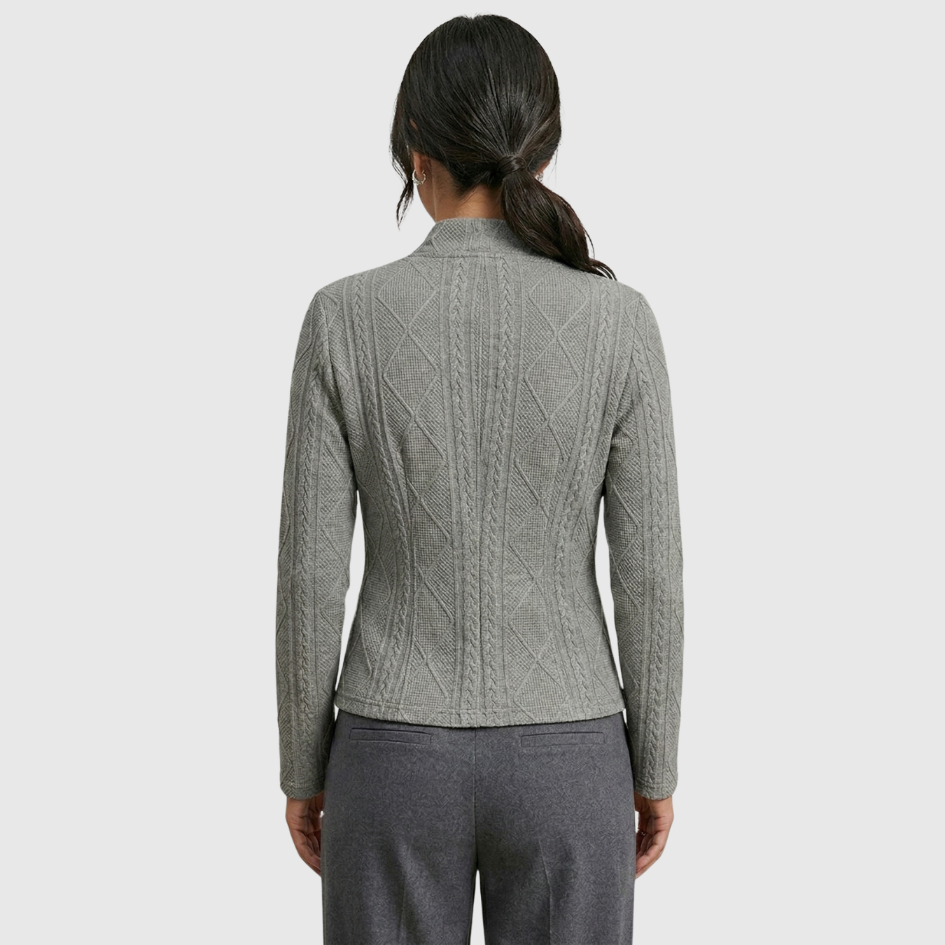 Veste mi-saison femme légère zippée coupe-vent décontractée