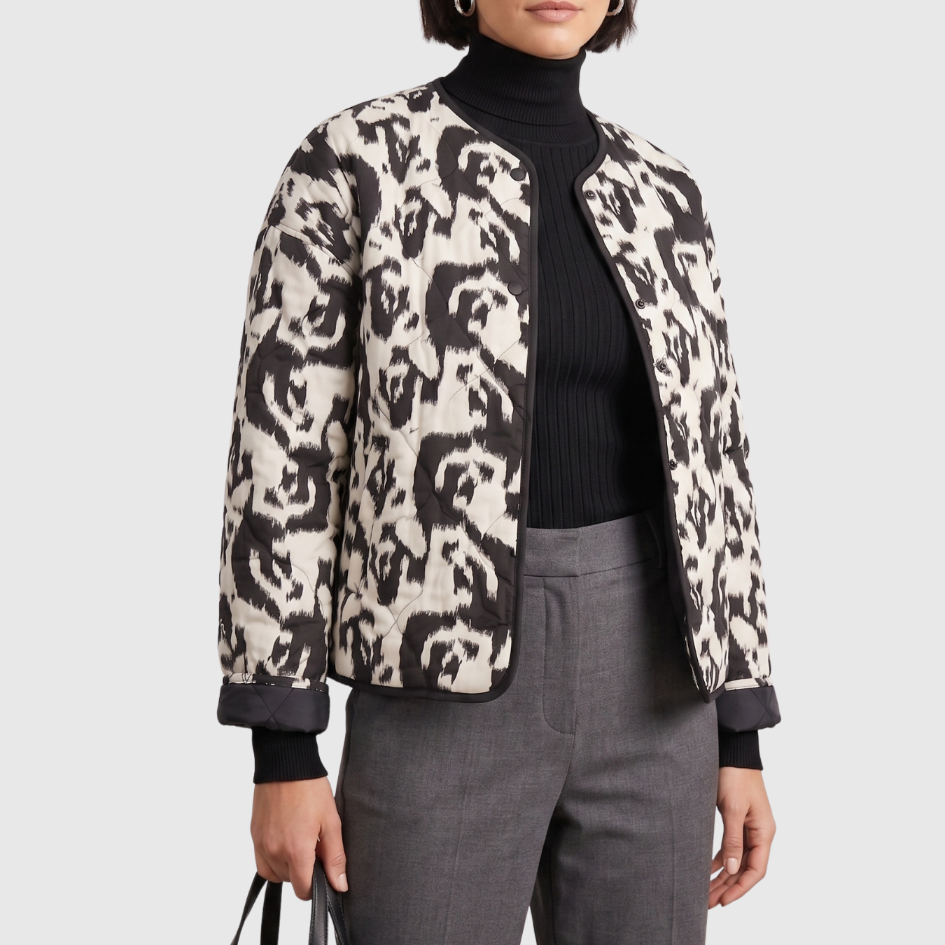 Veste femme sequins coupe courte style habillé