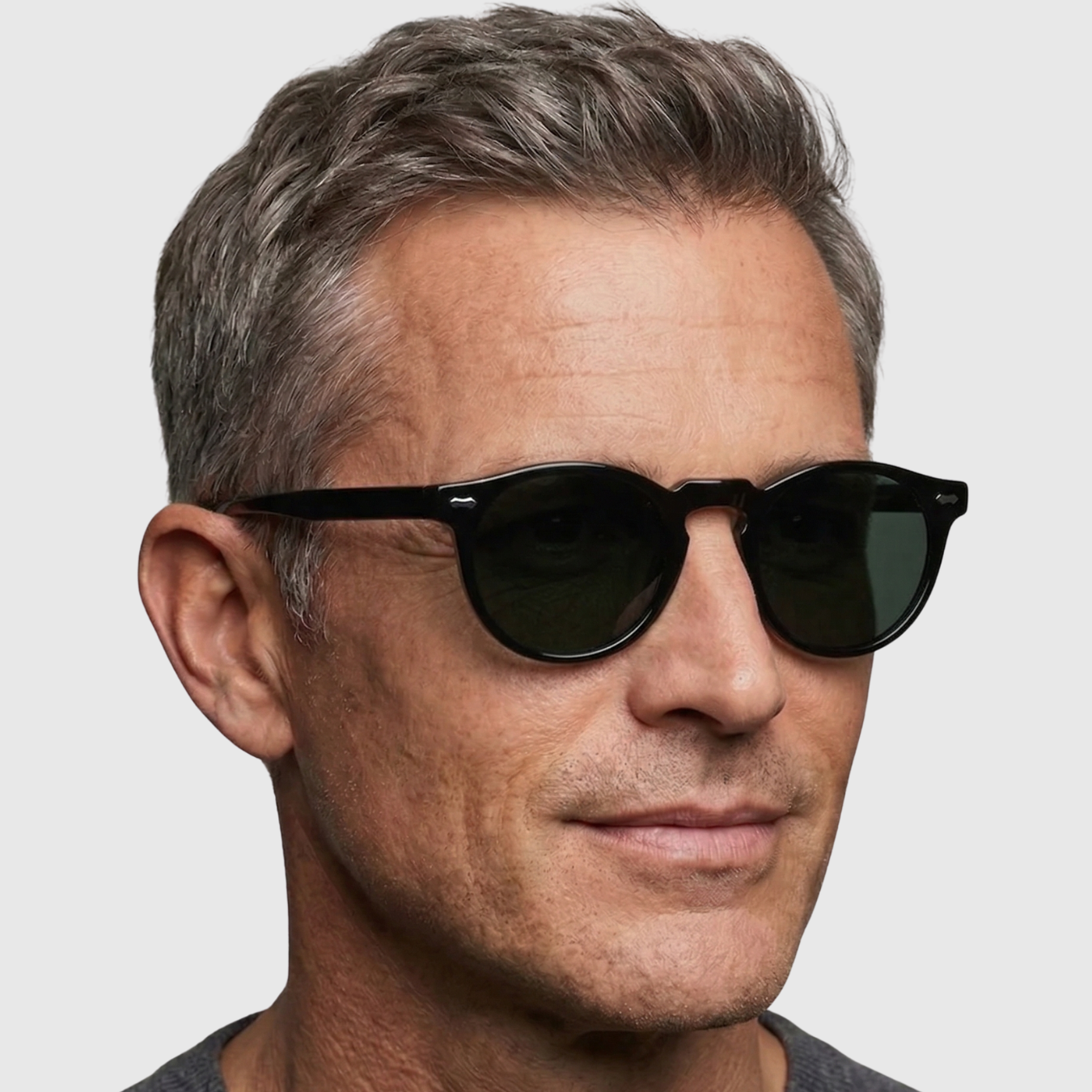 Lunettes de soleil homme femme monture carrée style classique protection UV