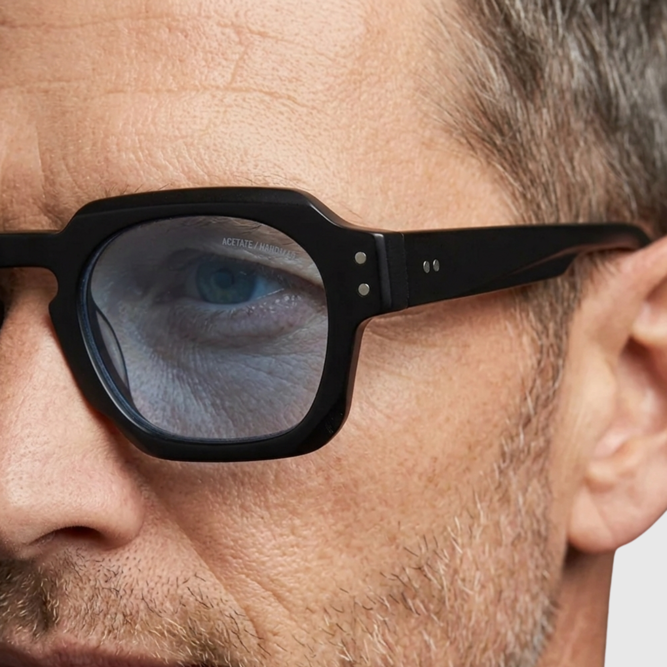 Lunettes de soleil carrées protection UV monture épaisse style luxe