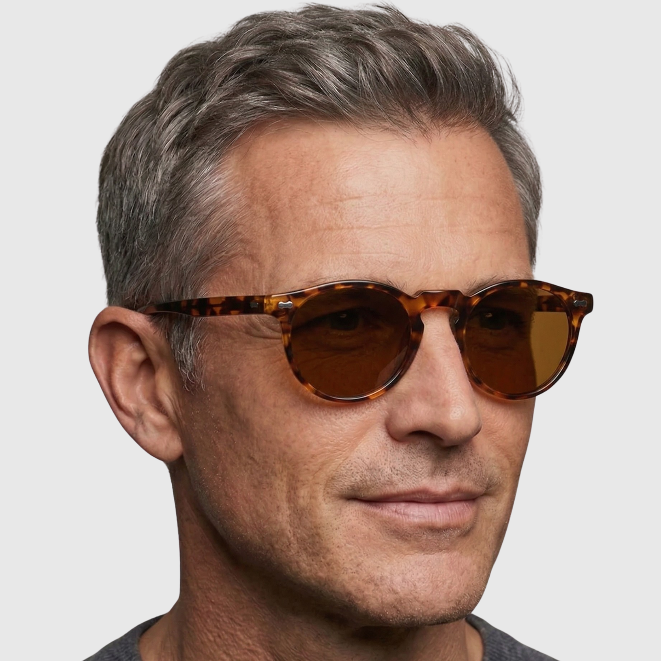 Lunettes de soleil homme femme monture carrée style classique protection UV