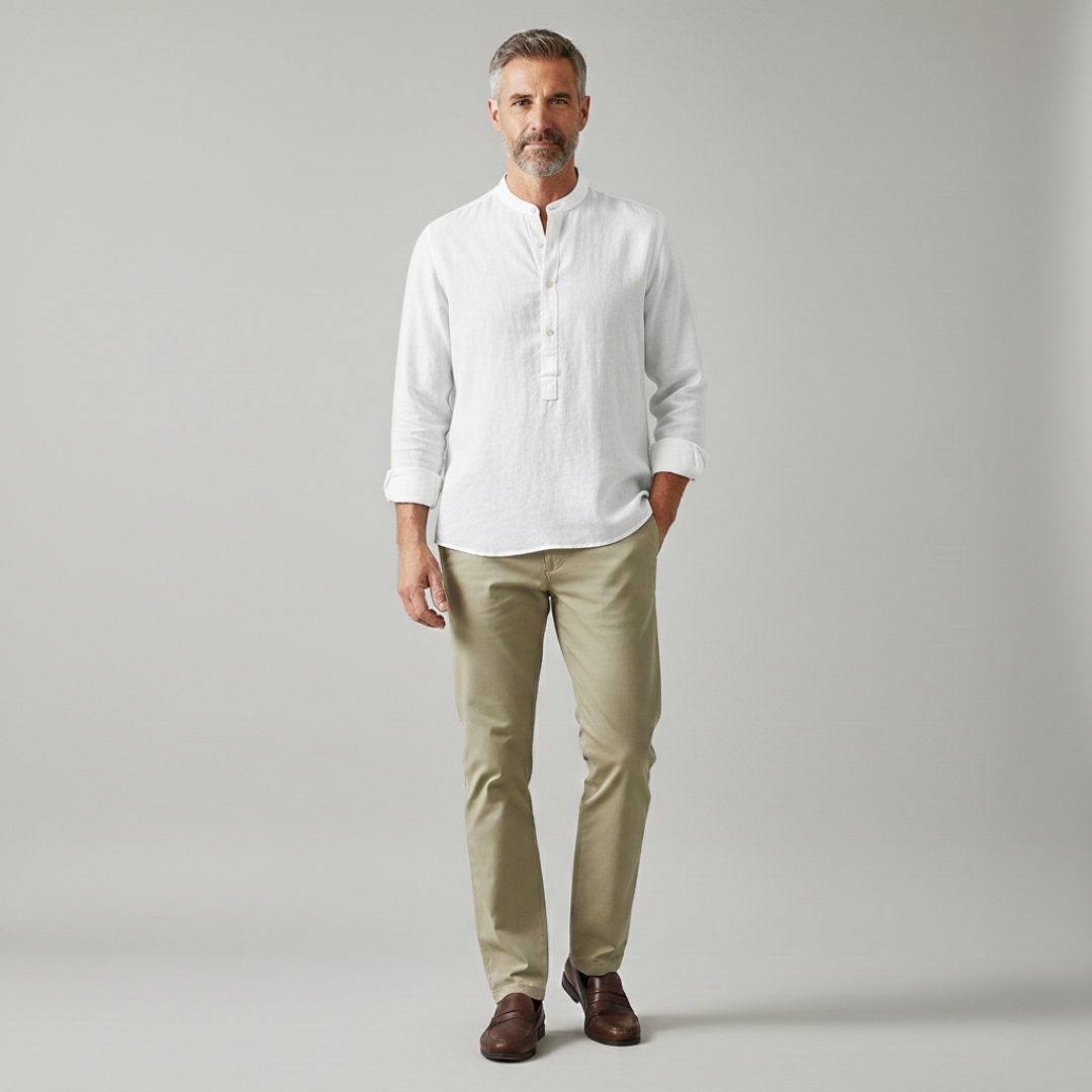 Chemise à col décontracté Kairo