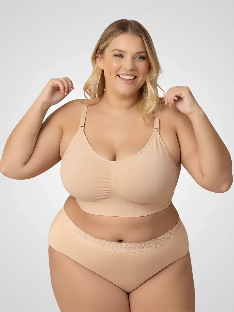 Soutien-Gorge Allaitement Sans Couture Sans Armature Clip