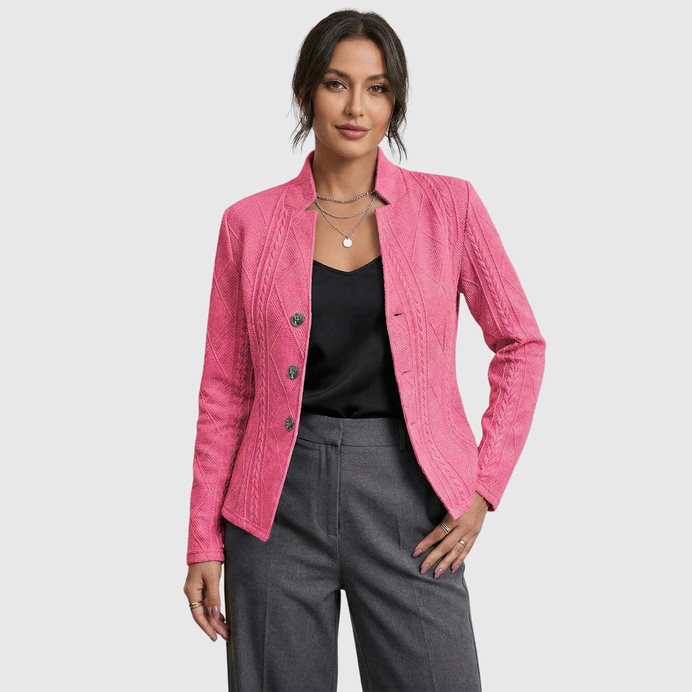 Veste mi-saison femme légère zippée coupe-vent décontractée