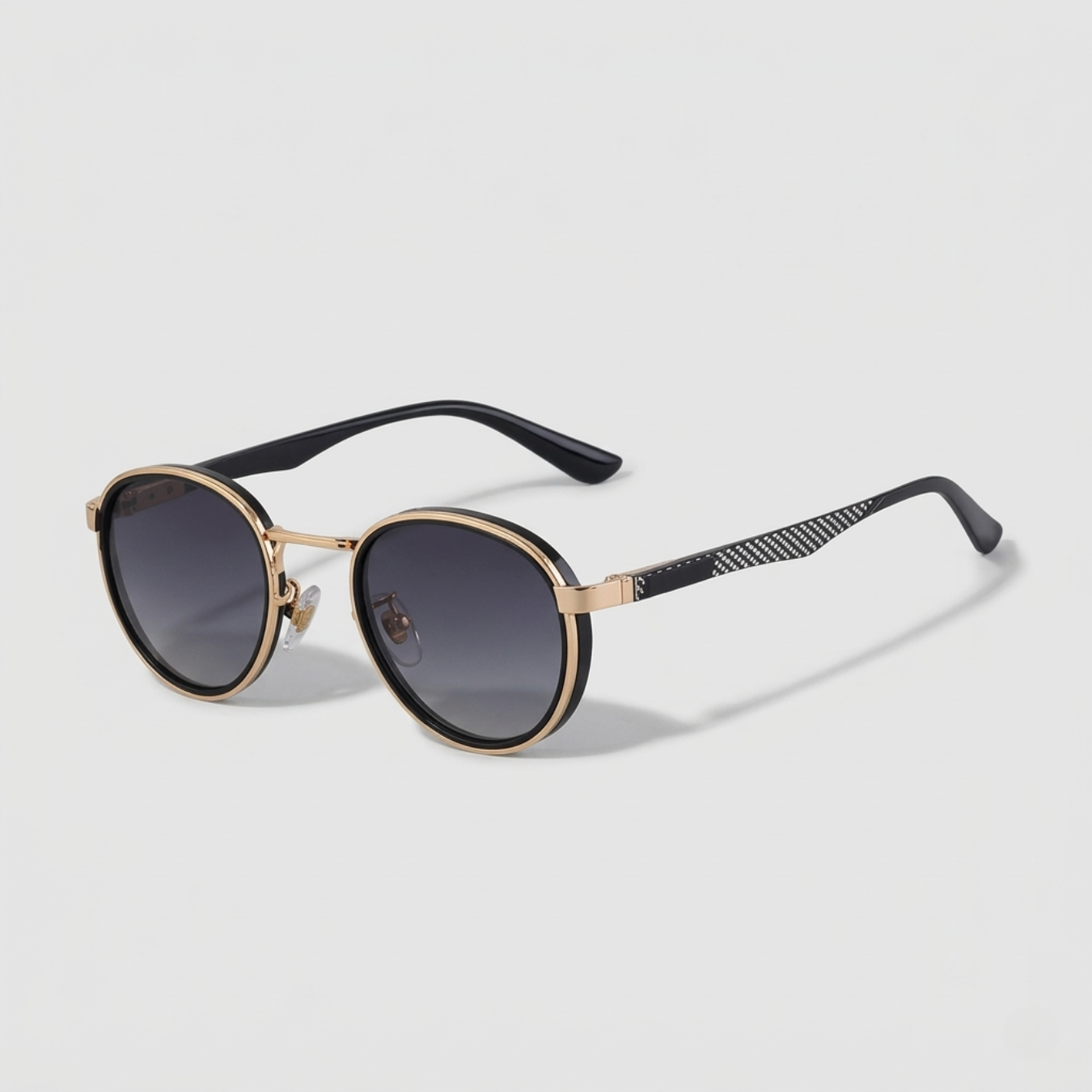 Lunettes de soleil ovales vintage unisexe rétro protection UV
