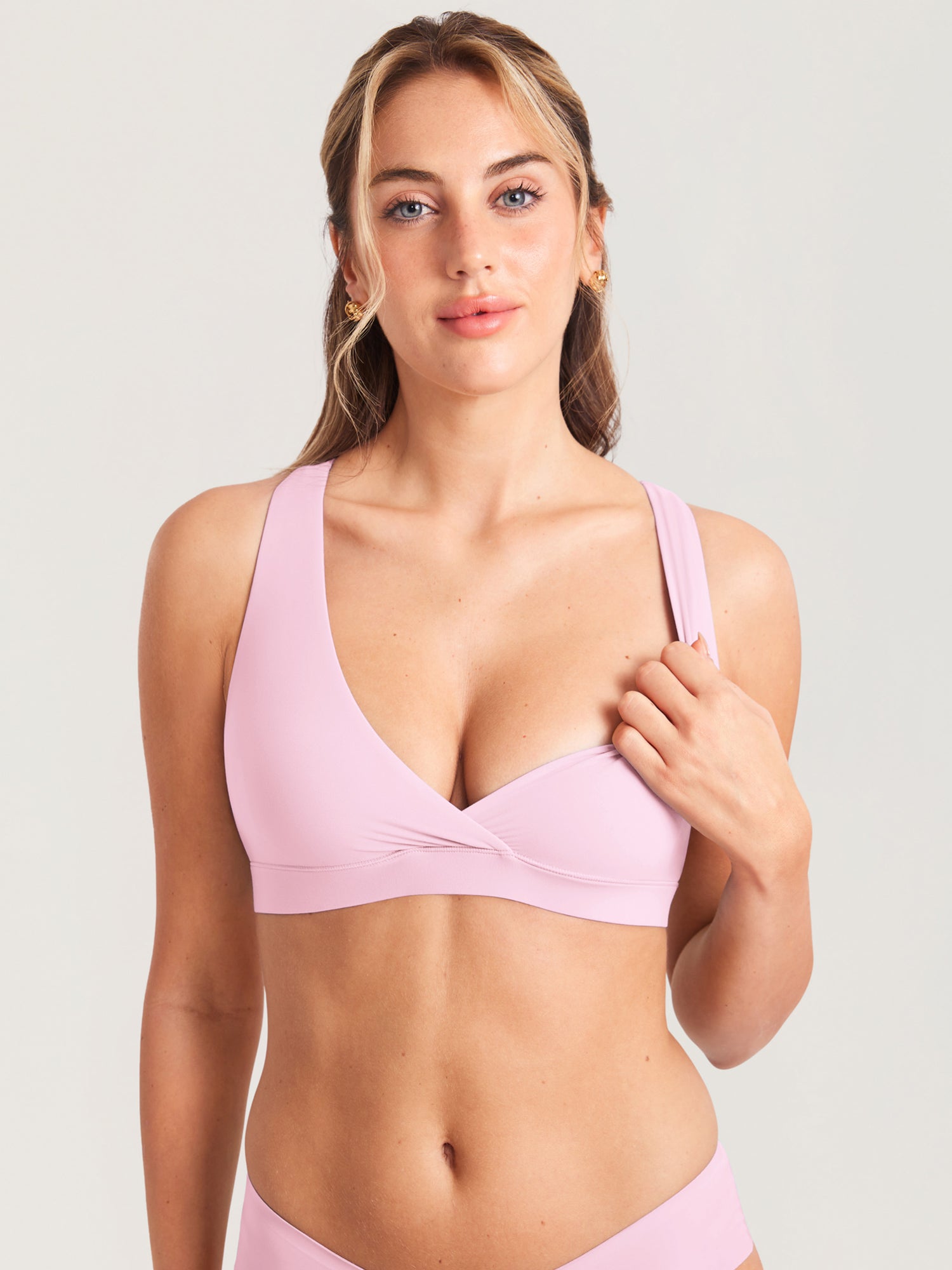 Soutien-Gorge Allaitement Croisé Dos Nageur Sans Armature