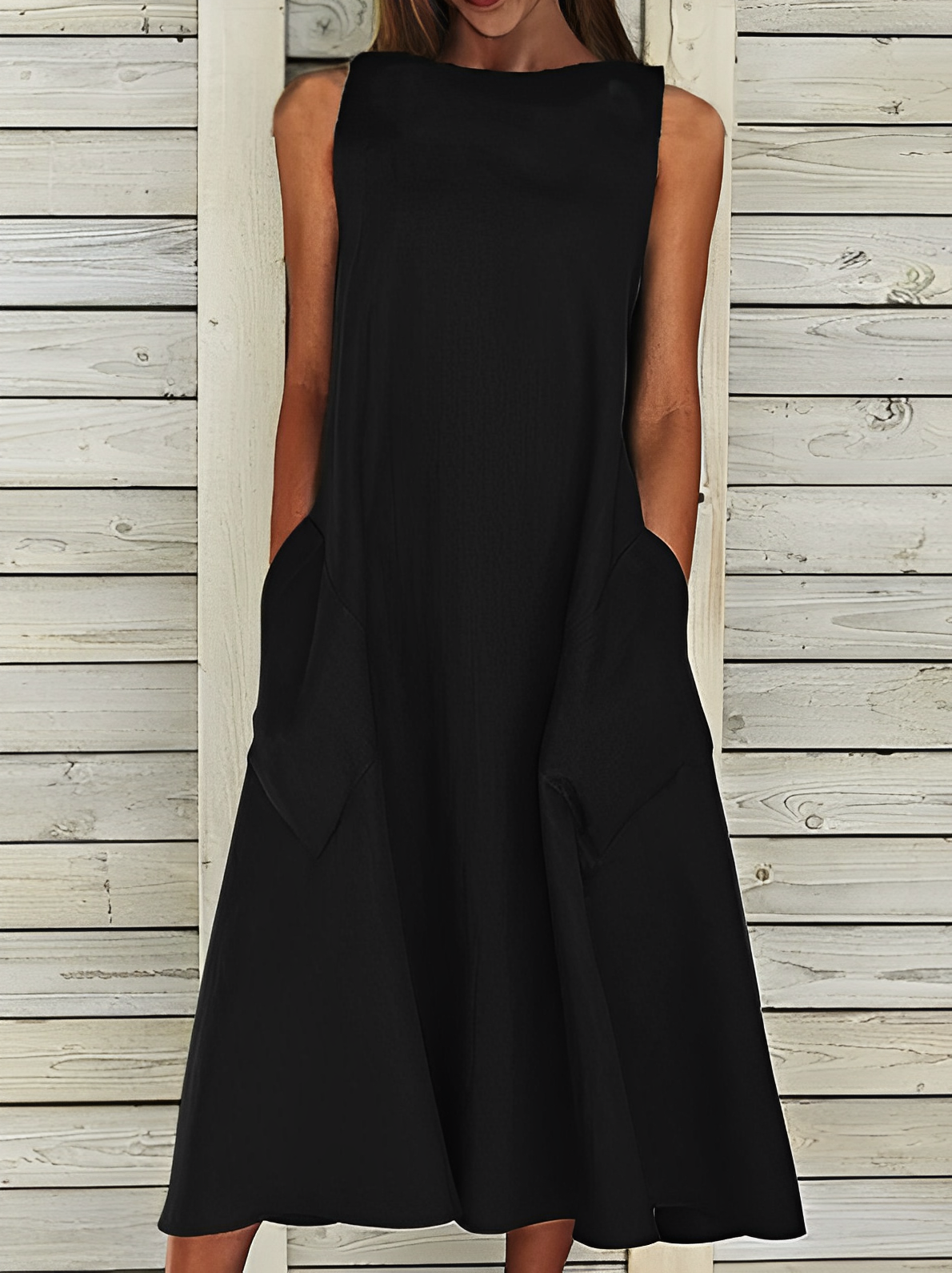 Robe femme monochrome élégance intemporelle polyvalente
