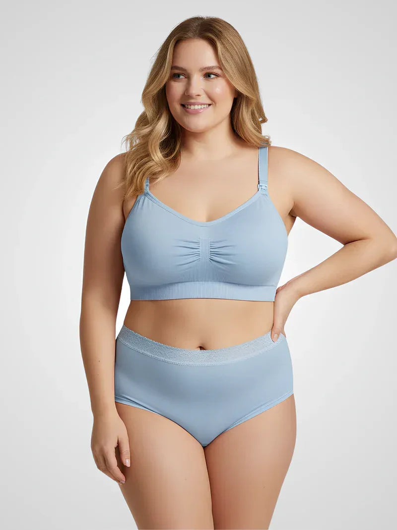 Soutien-Gorge Allaitement Sans Couture Sans Armature Clip