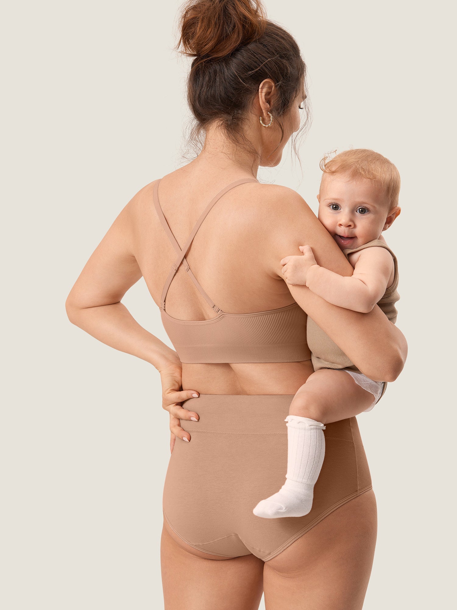 Brassière Allaitement Côtelée Confort Nuit Sans Armature